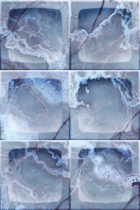 Brutal Marmi Onice Azzurro Wallpaper