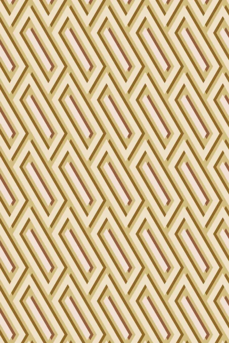 Labyrinth Box Ginger Wallpaper