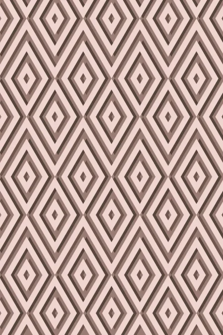 Labyrinth Diamond Tan Wallpaper