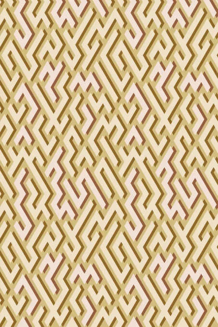 Labyrinth Maze Ginger Wallpaper