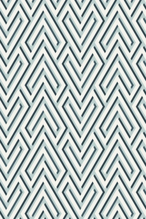 Labyrinth Spear Winter Blue Wallpaper