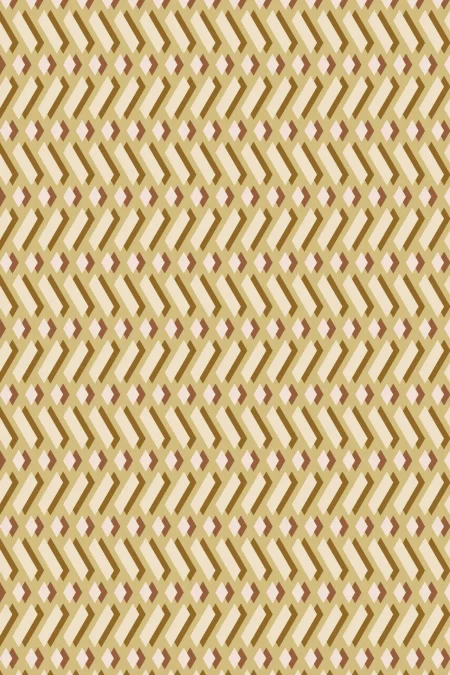 Labyrinth Weave Ginger Wallpaper