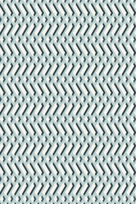 Labyrinth Weave Winter Blue Wallpaper