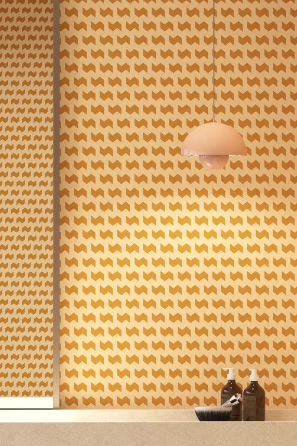 Stitch Mini Zip Tooth Apricot Wallpaper