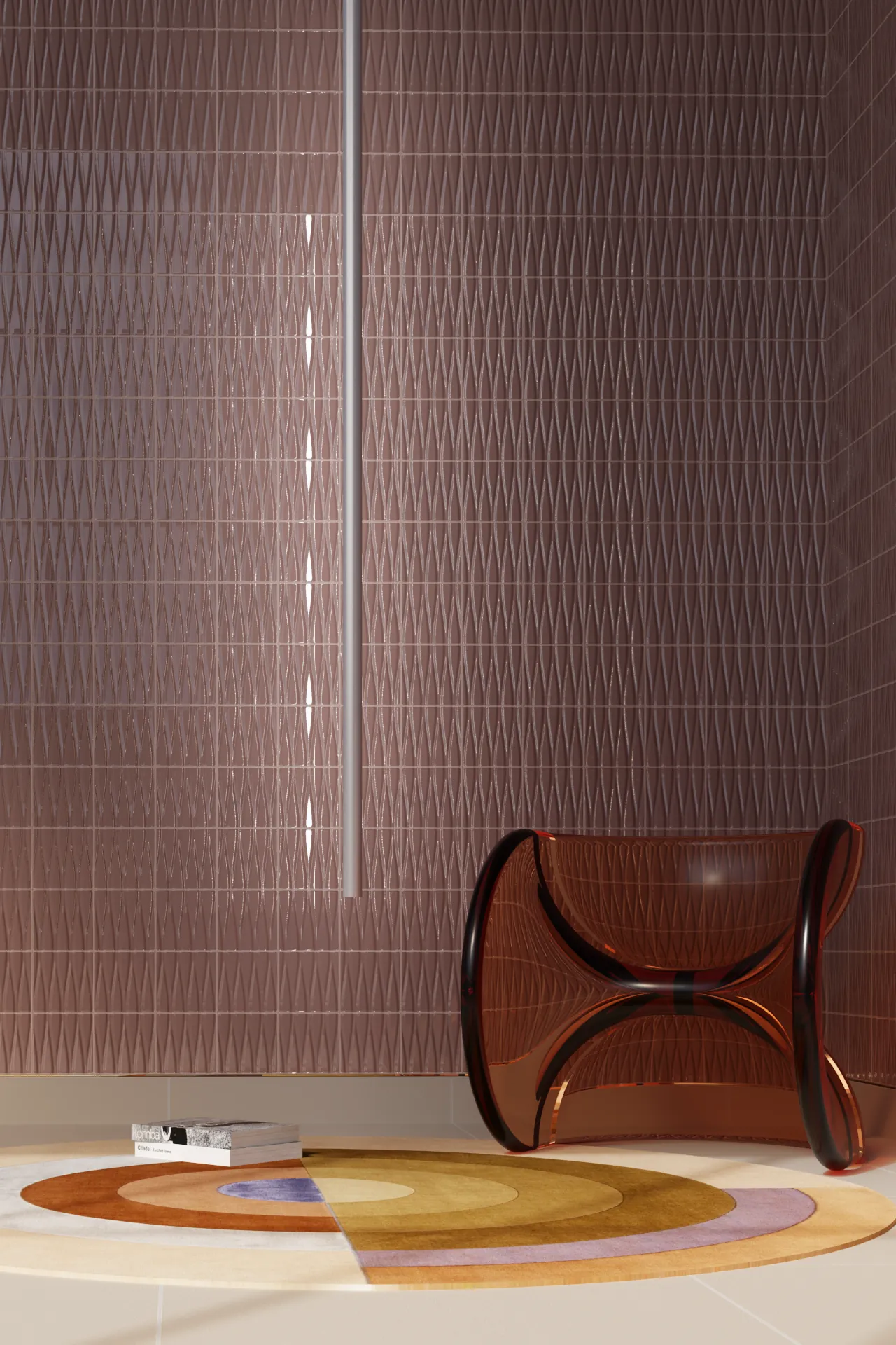 Moderne Weave Ceramic Tile