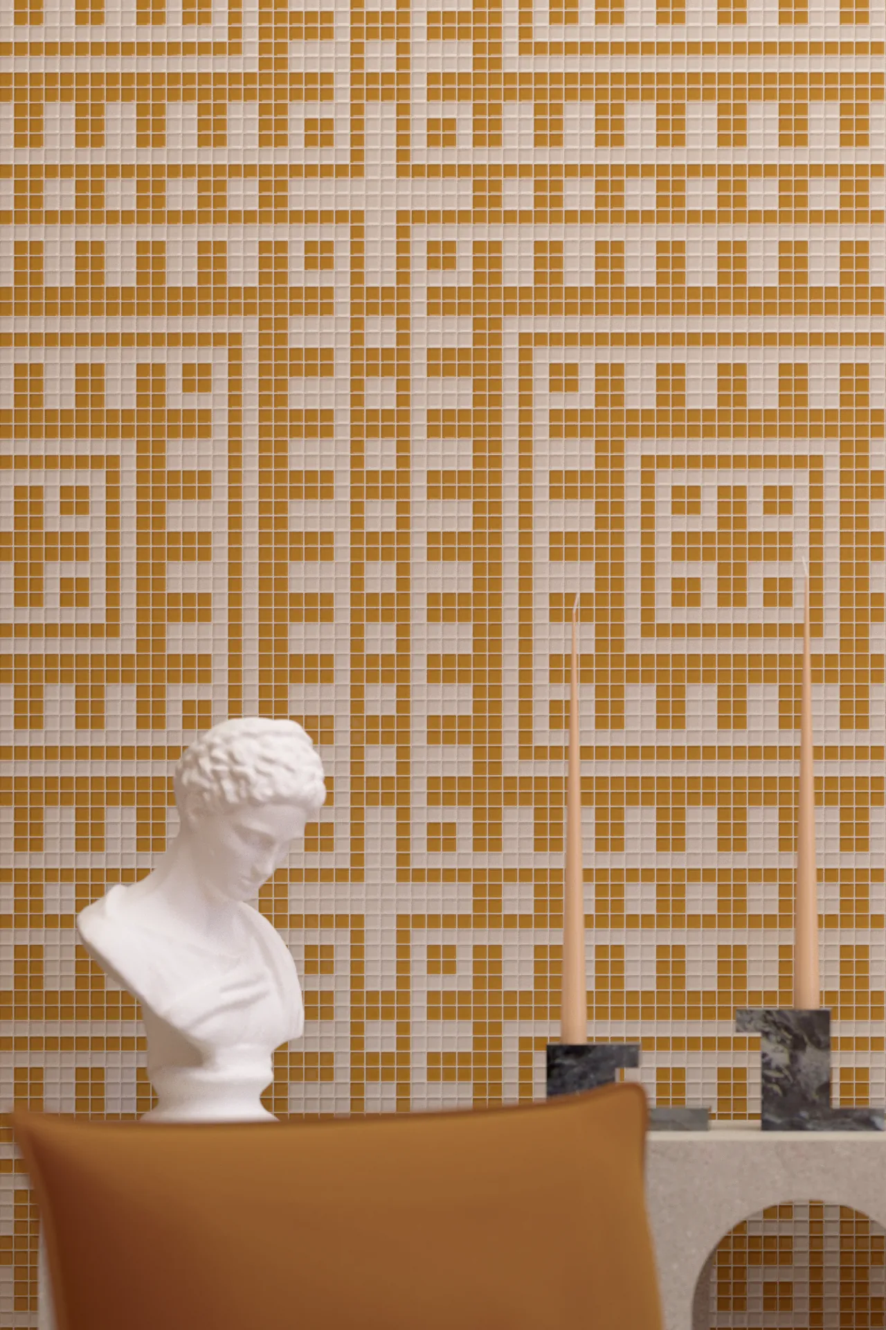 Mayan Miele Glass Mosaic