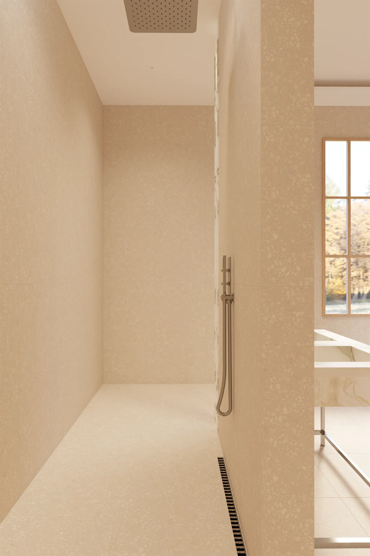 Botticino S1005-Y50R Terrazzo