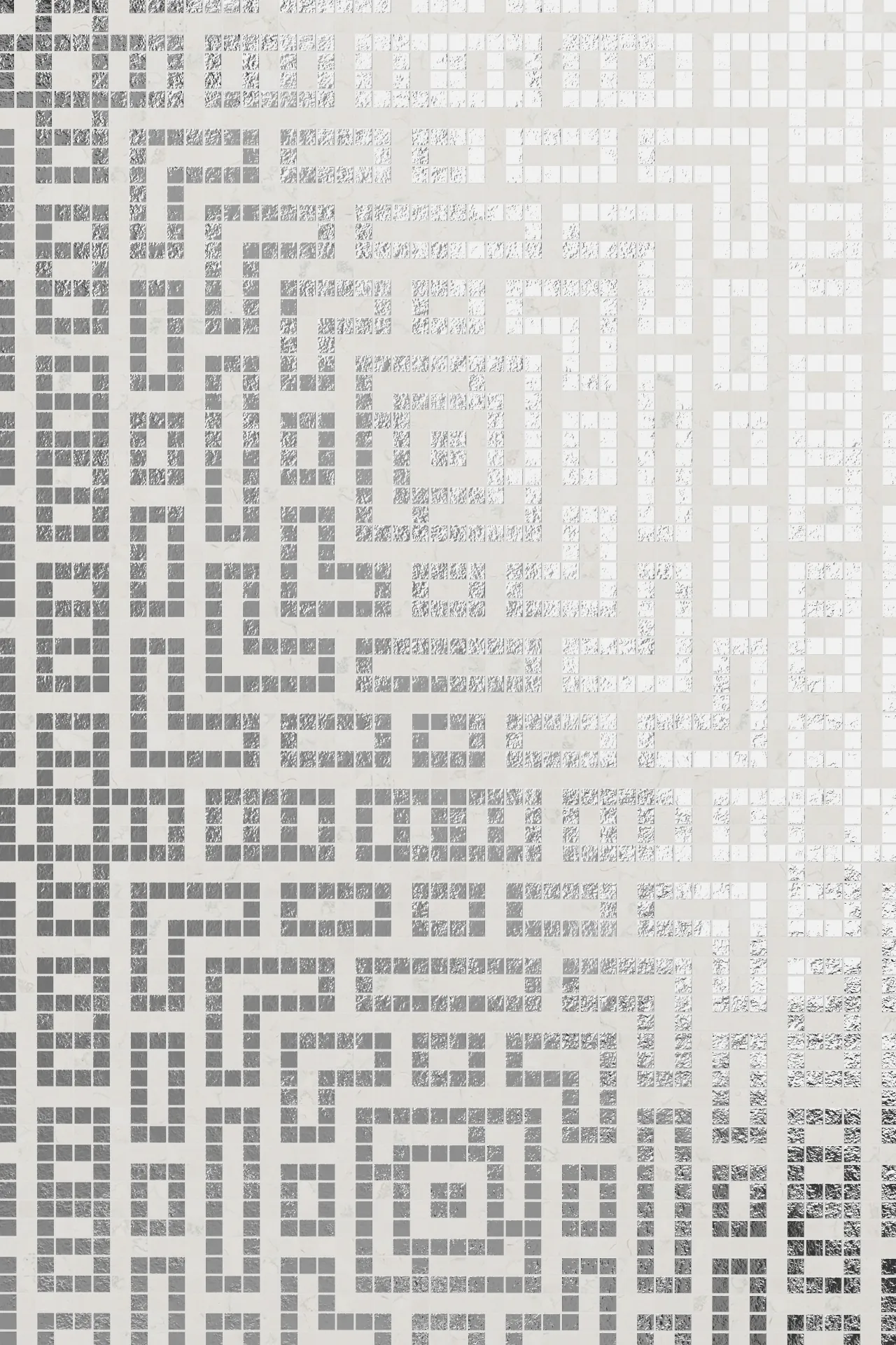 Castle Bianco Perlino Oro Bianco Mosaic