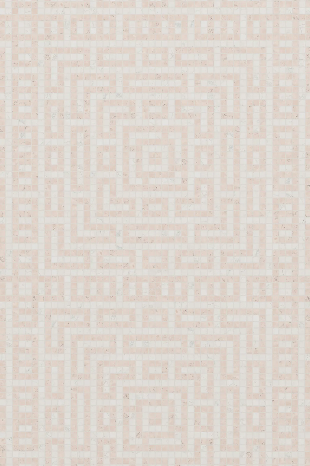 Castle Bianco Perlino Rosa Perlino Mosaic
