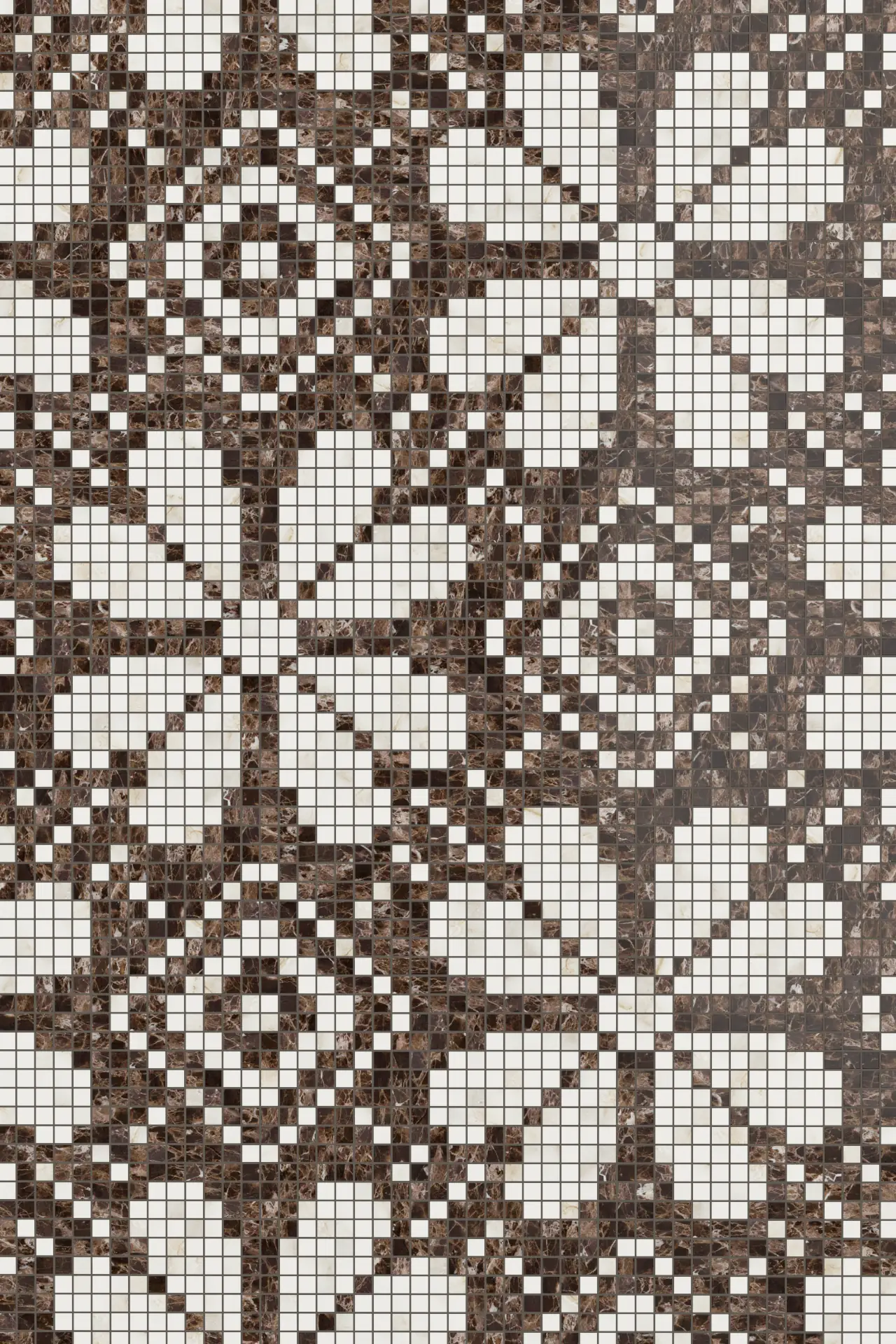 Fleur Emperador Calacatta Mosaic