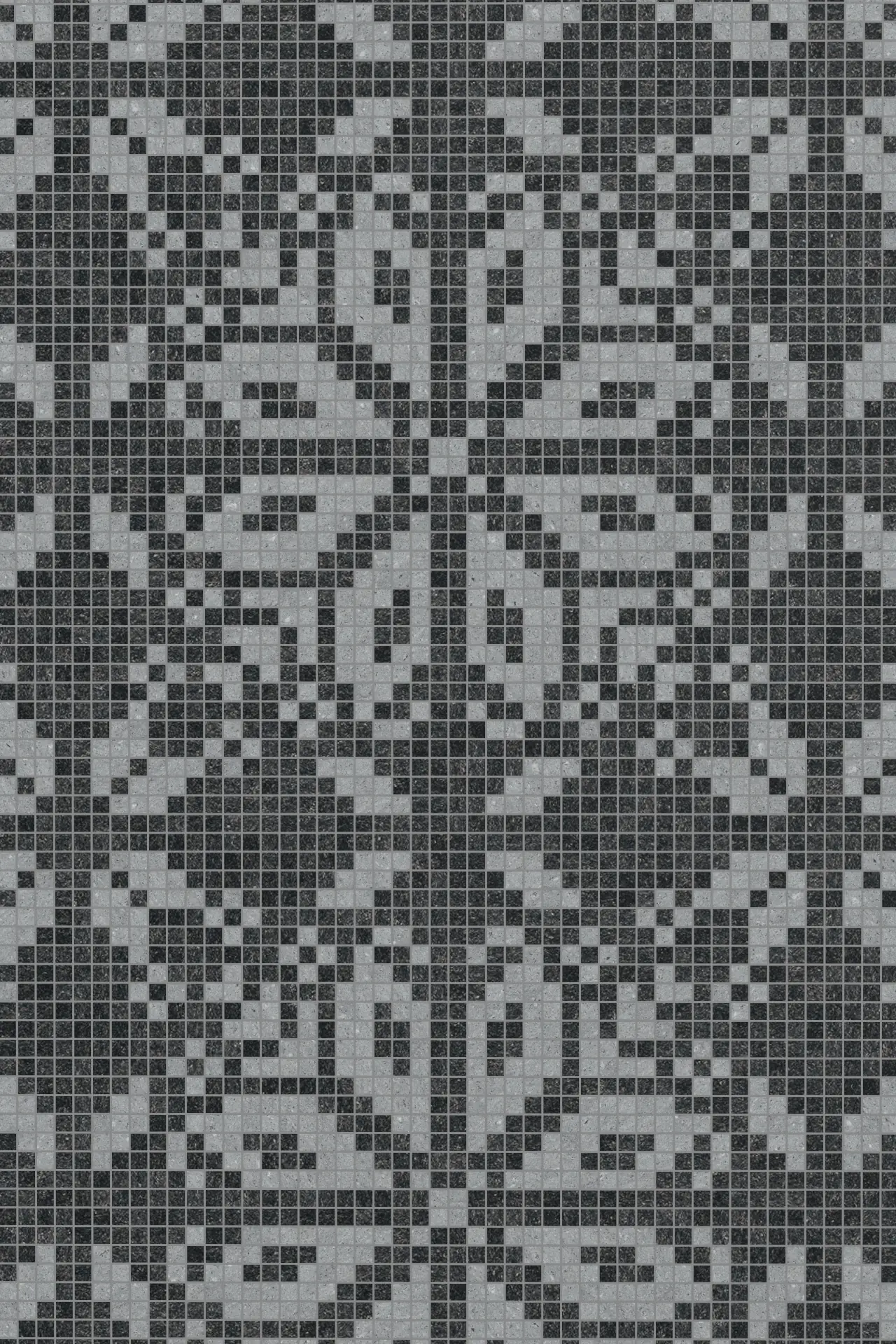 Folk Nero Assoluto Pietre Vesuvio Mosaic