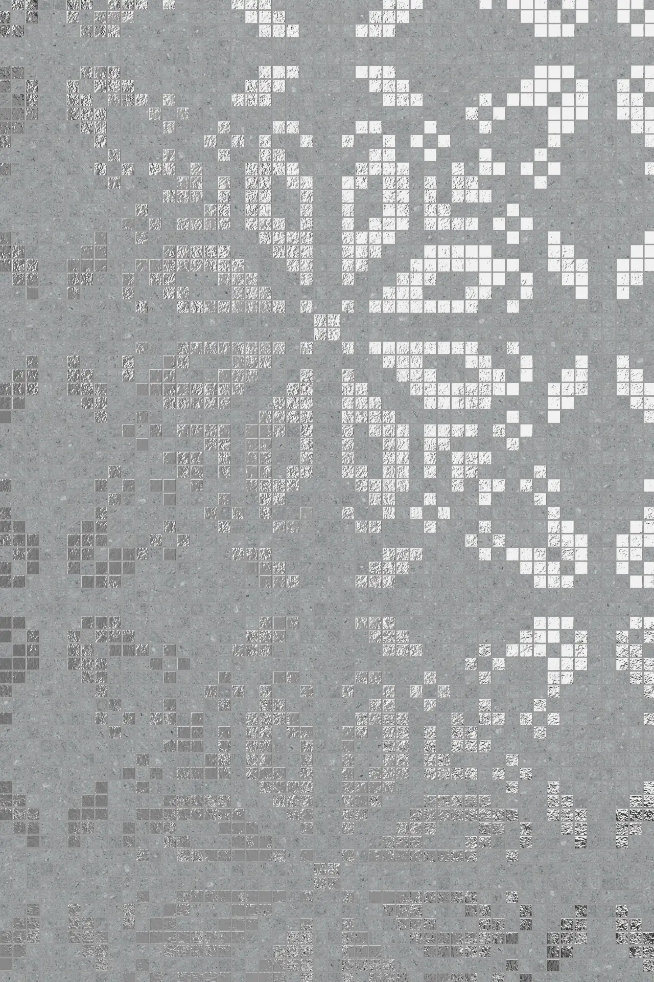 Folk Pietre Vesuvio Oro Bianco Mosaic