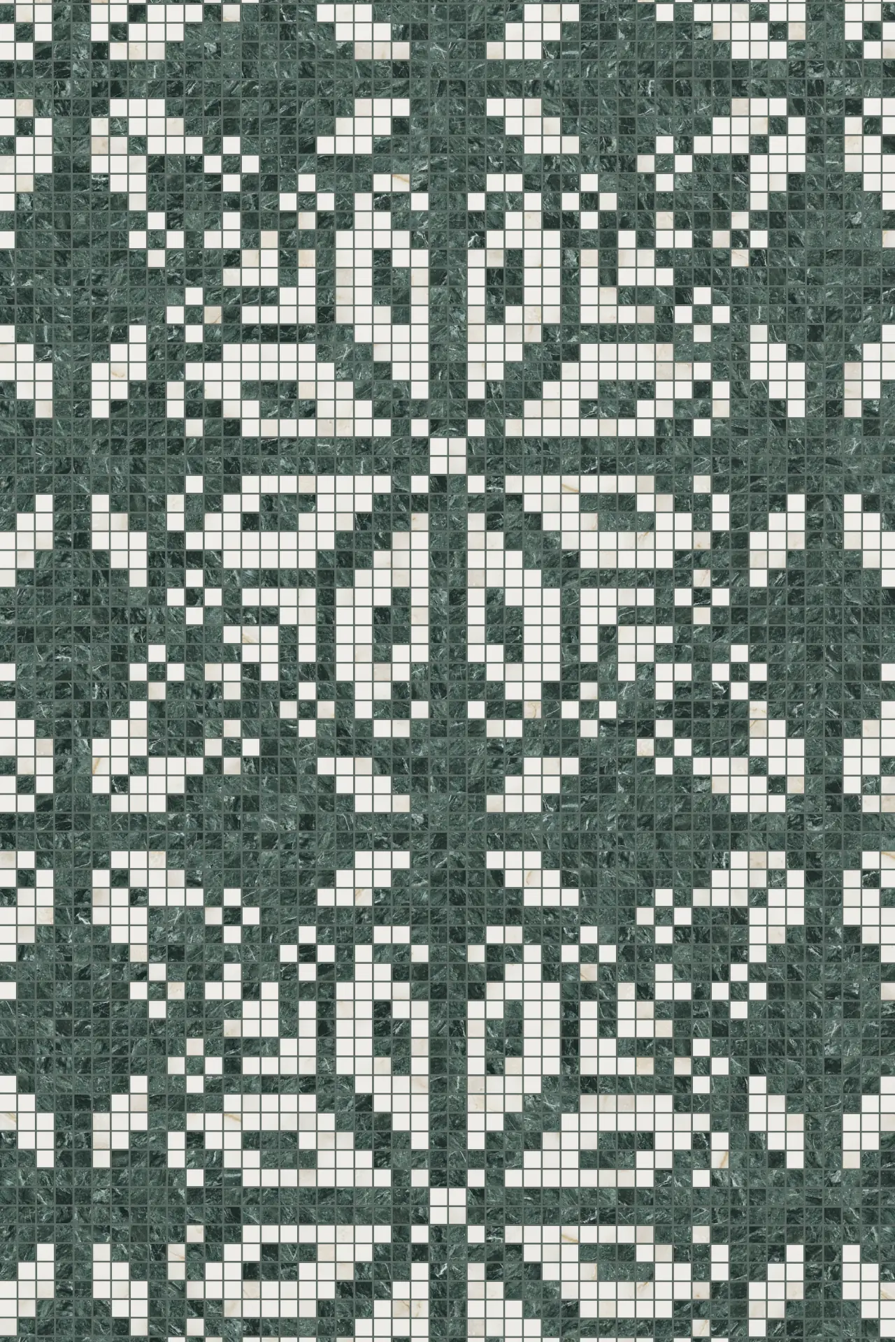 Folk Verde Alpi Calacatta Mosaic