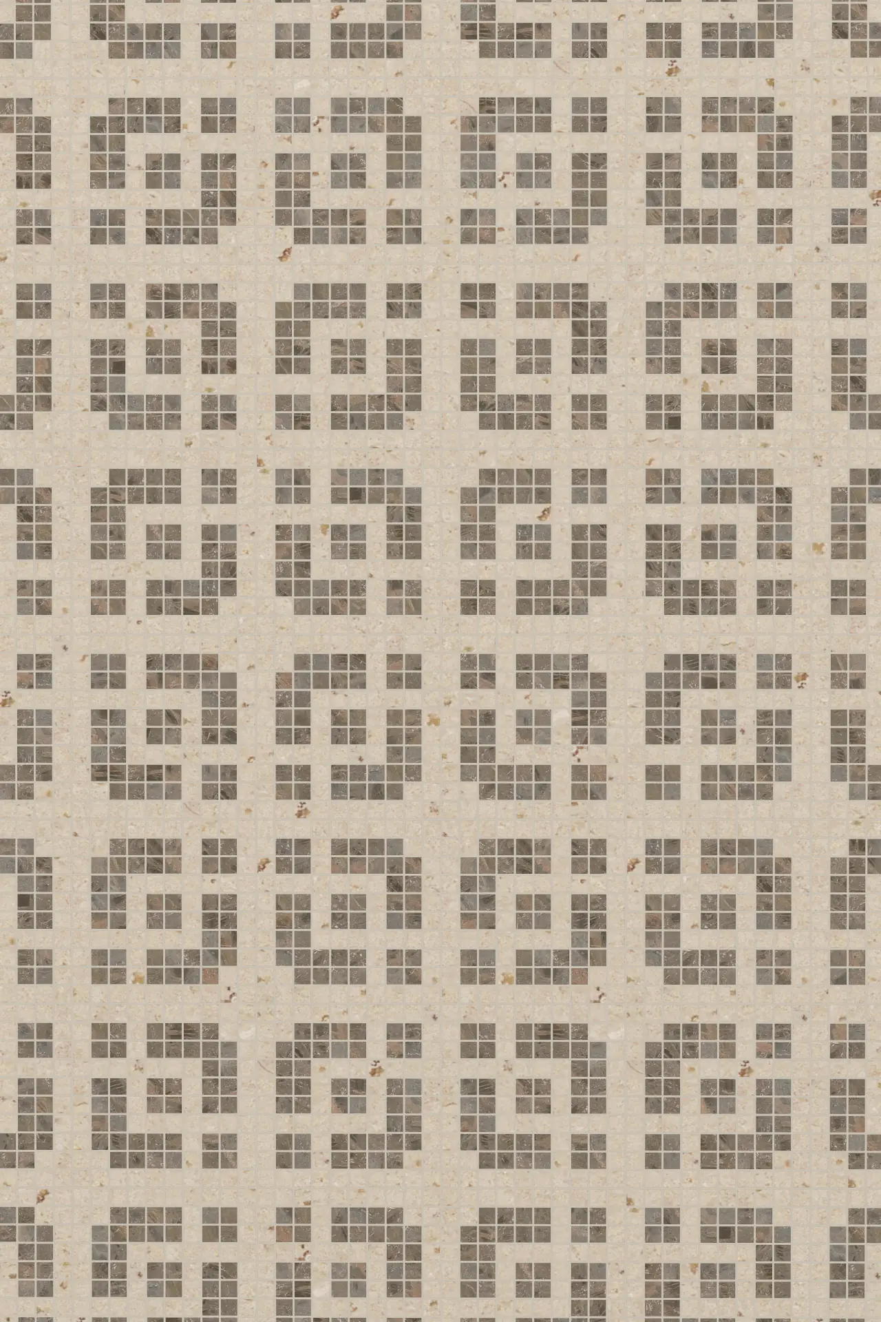 Grid Broccato Veneziano Desert Dark Mosaic