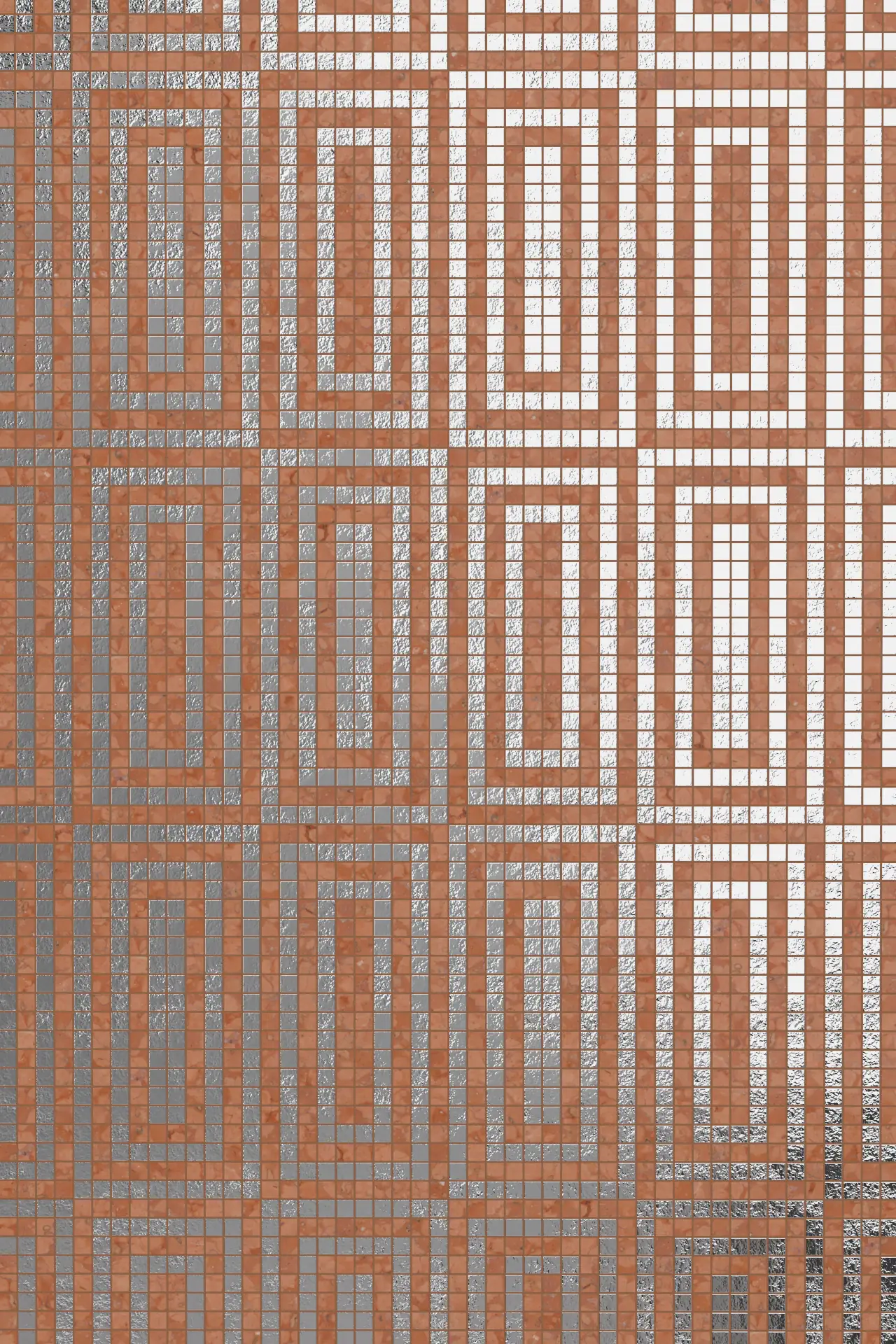 Loop Rosso Verona Oro Bianco Mosaic