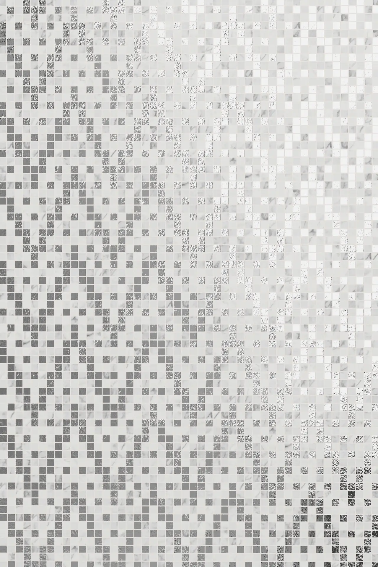 Maroc Statuario Veneto Oro Bianco Mosaic