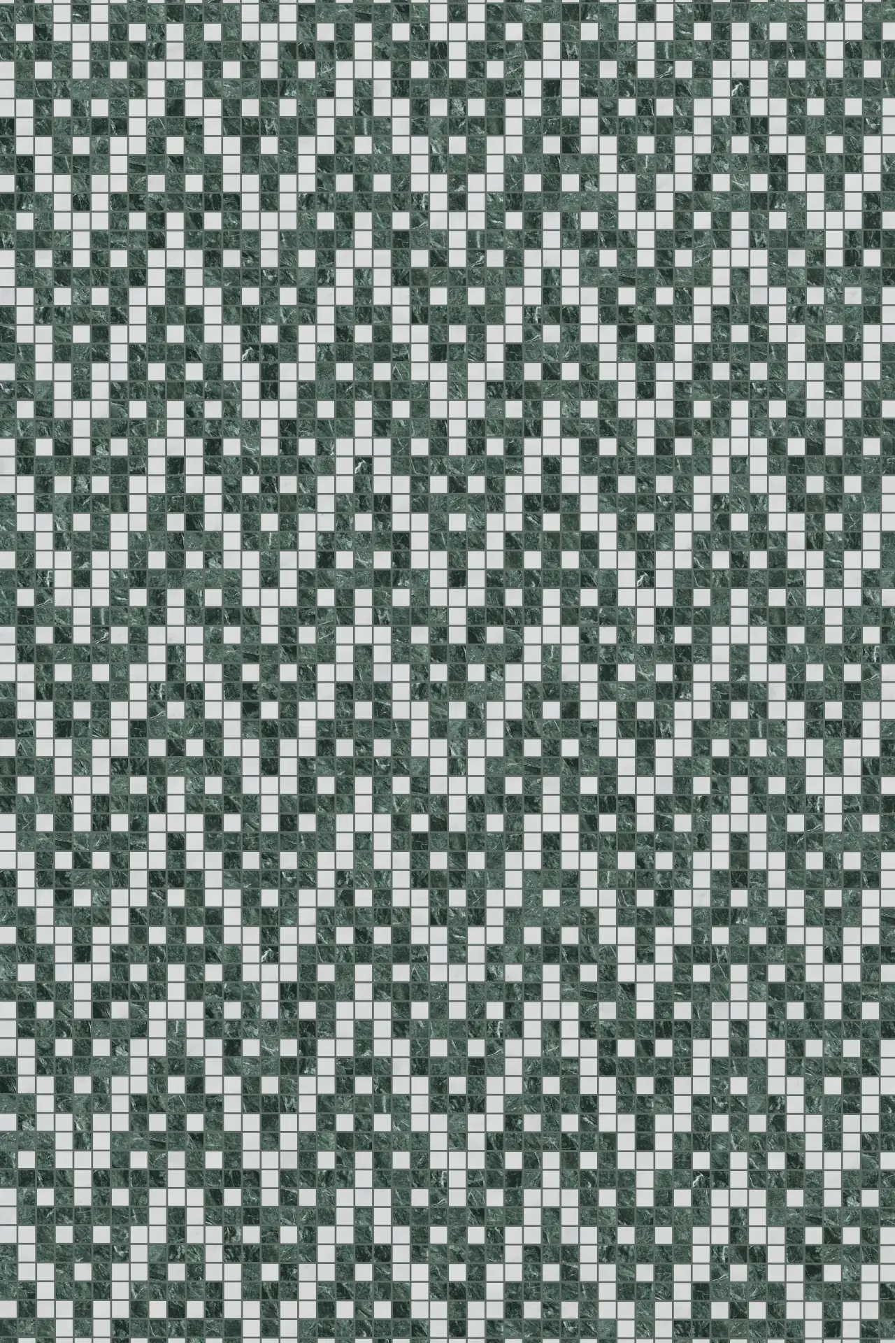 Maroc Verde Alpi Carrara Mosaic