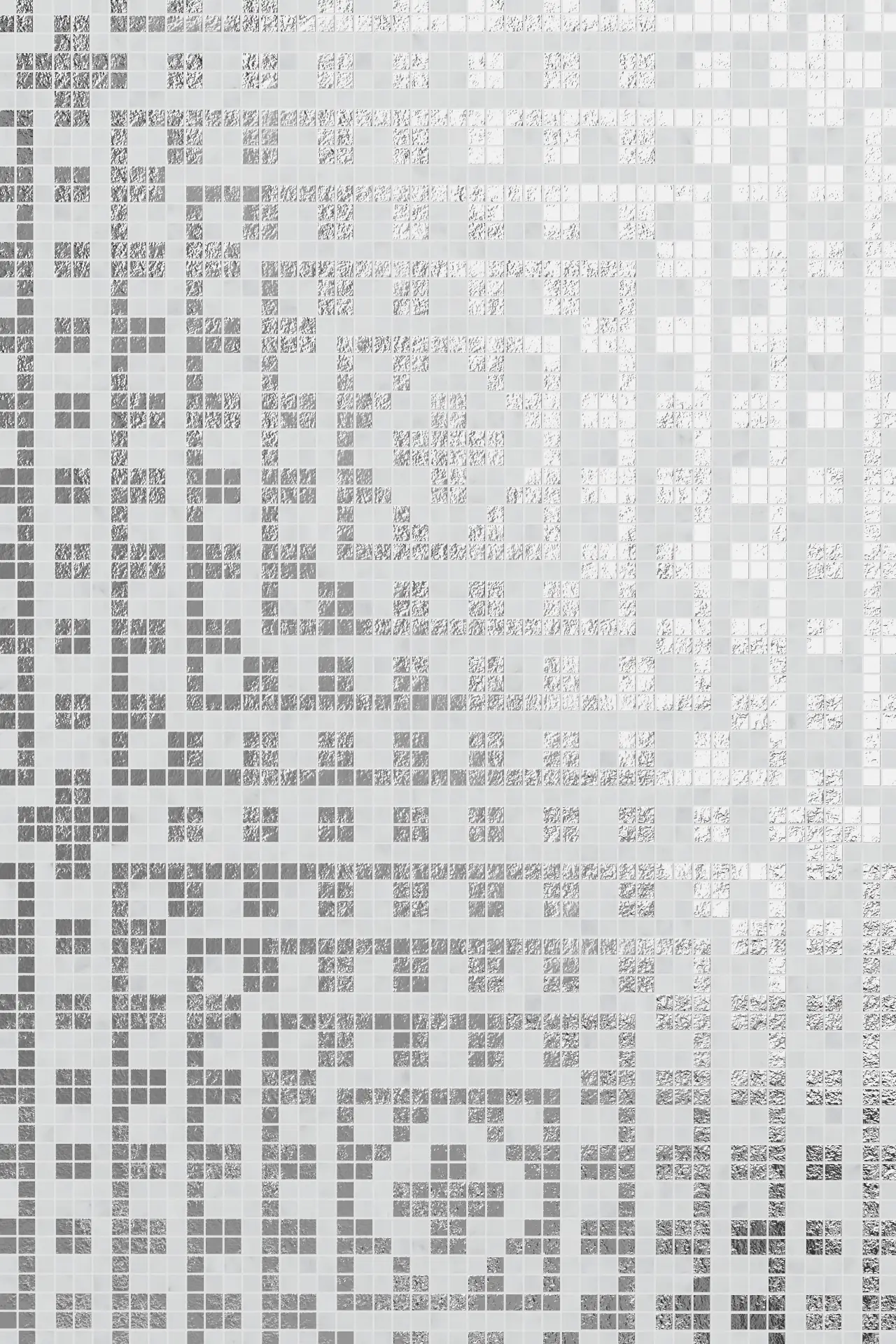 Mayan Carrara Oro Bianco Mosaic