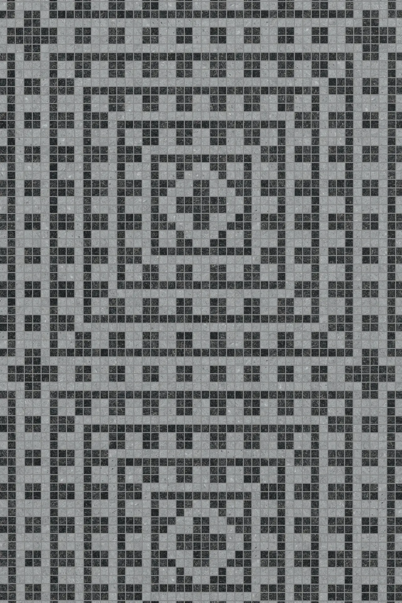 Mayan Pietre Vesuvio Nero Assoluto Mosaic