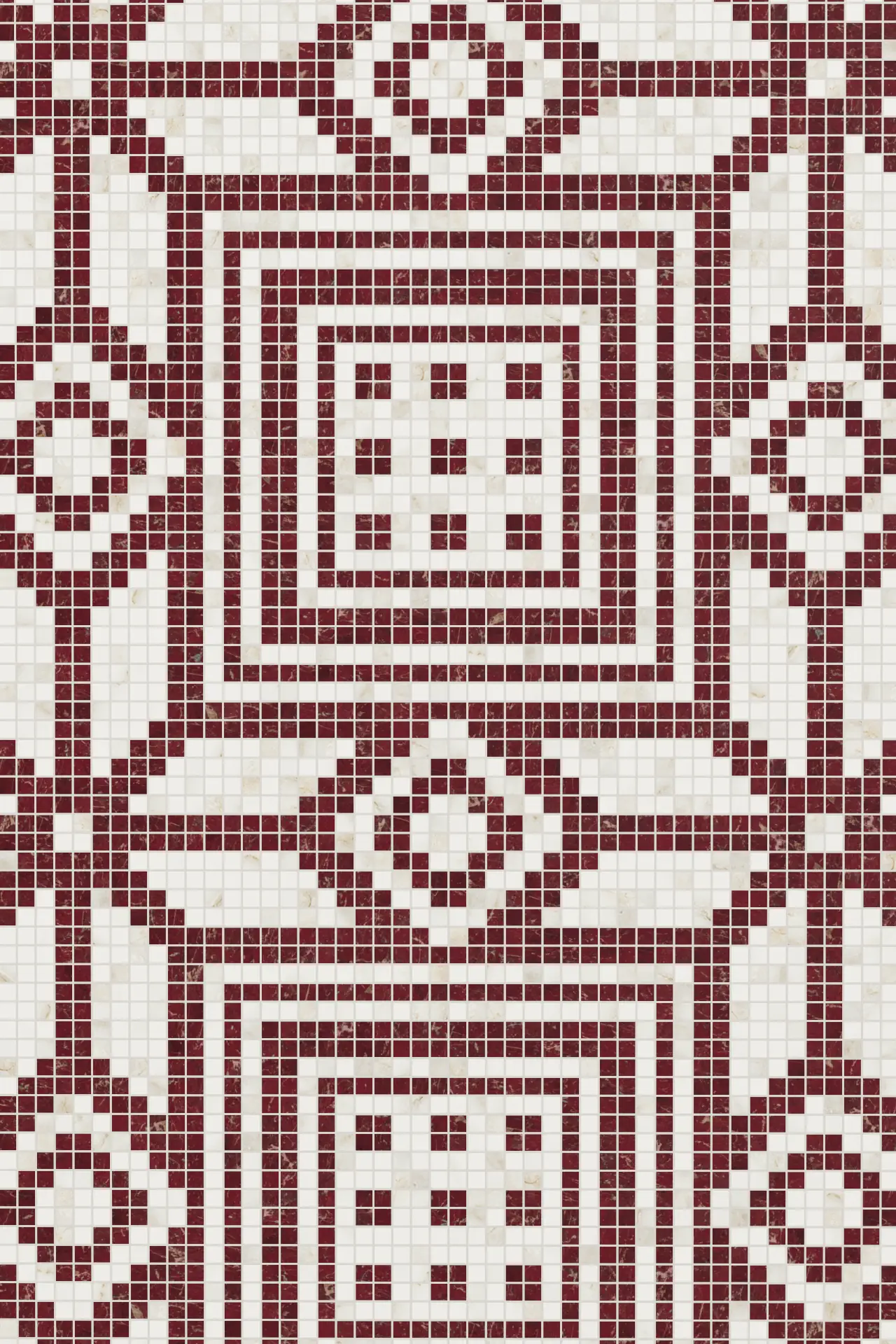 Quad Calacatta Barolo Mosaic