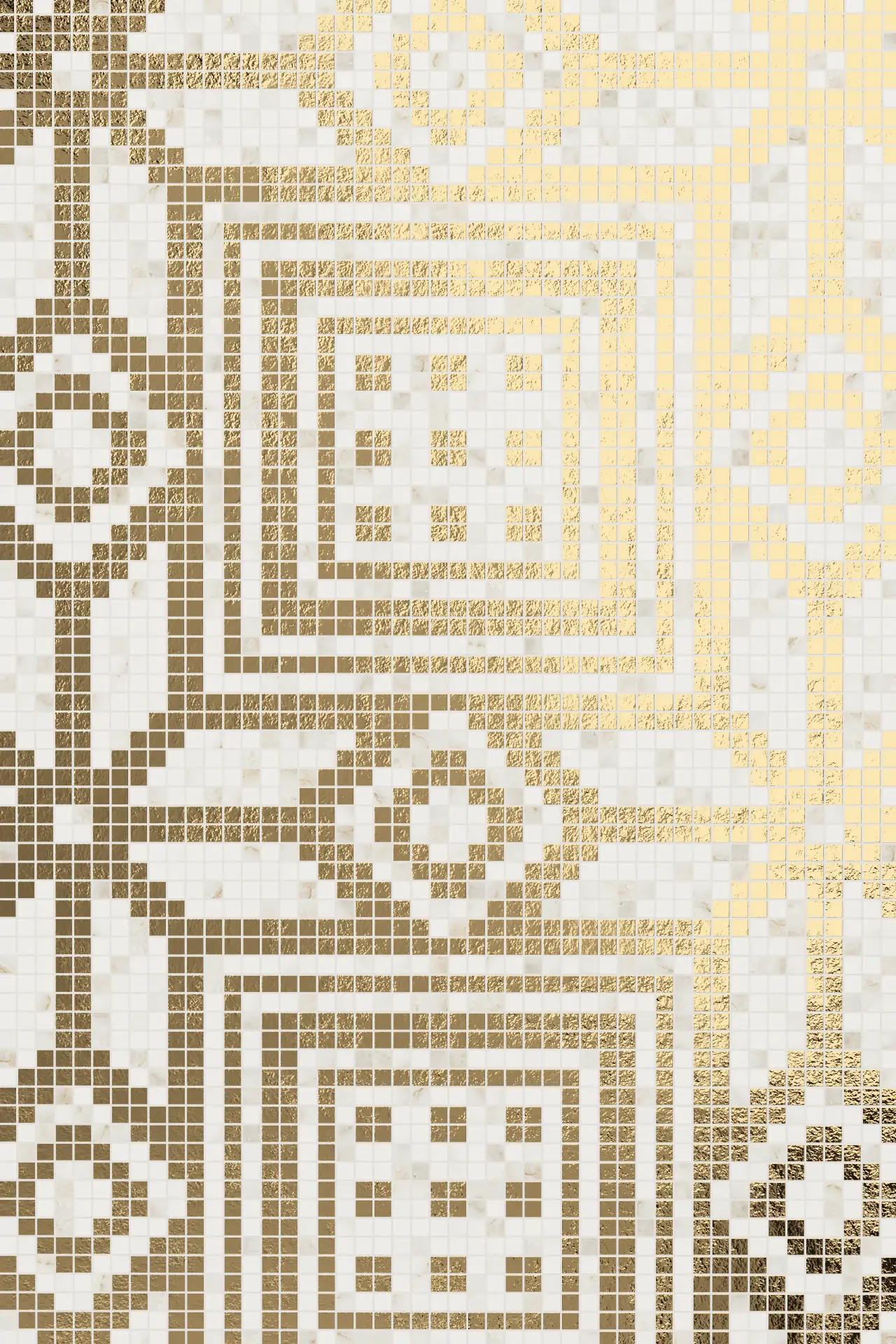 Quad Calacatta Oro Mosaic