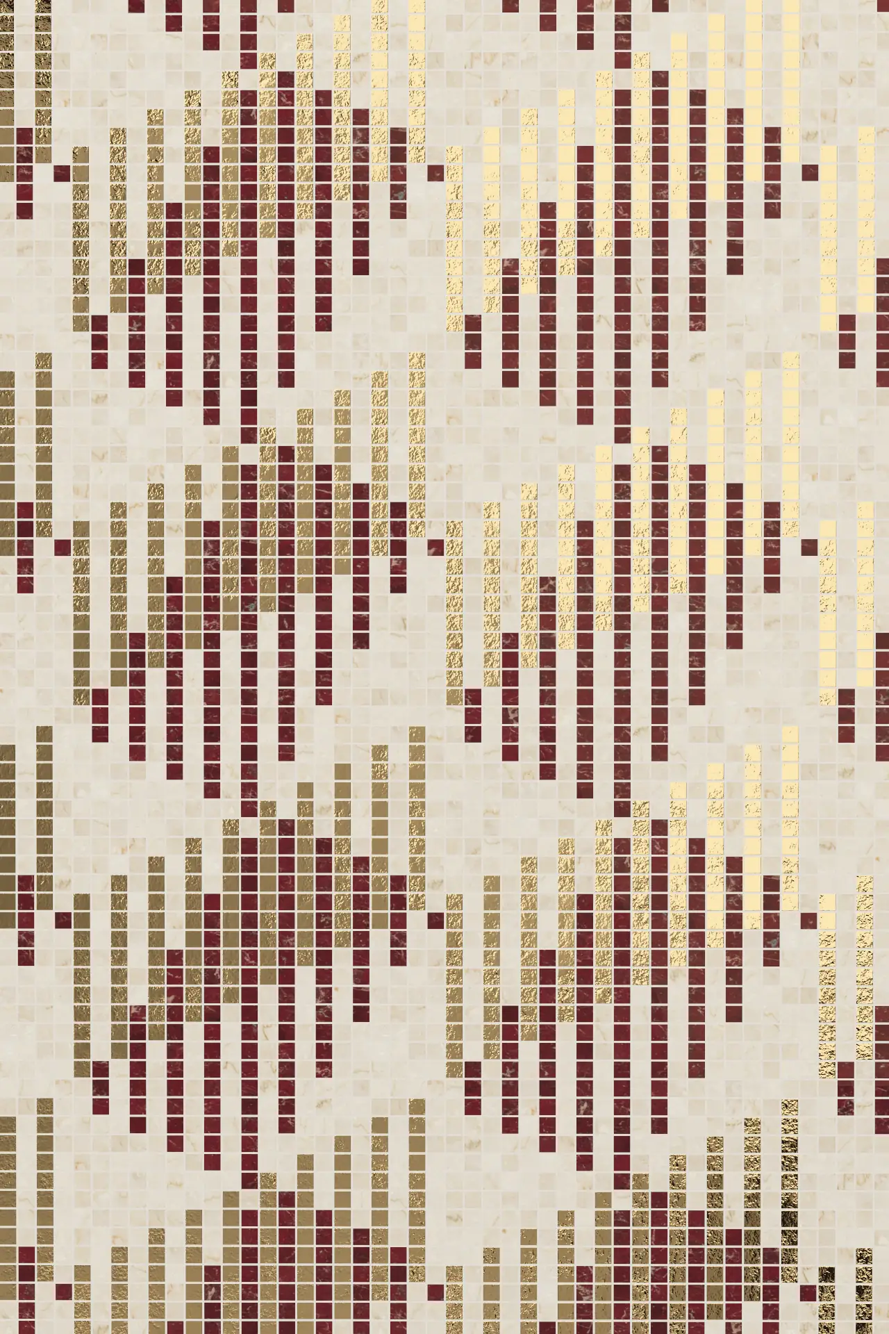 Shadow Botticino Barolo Oro Mosaic