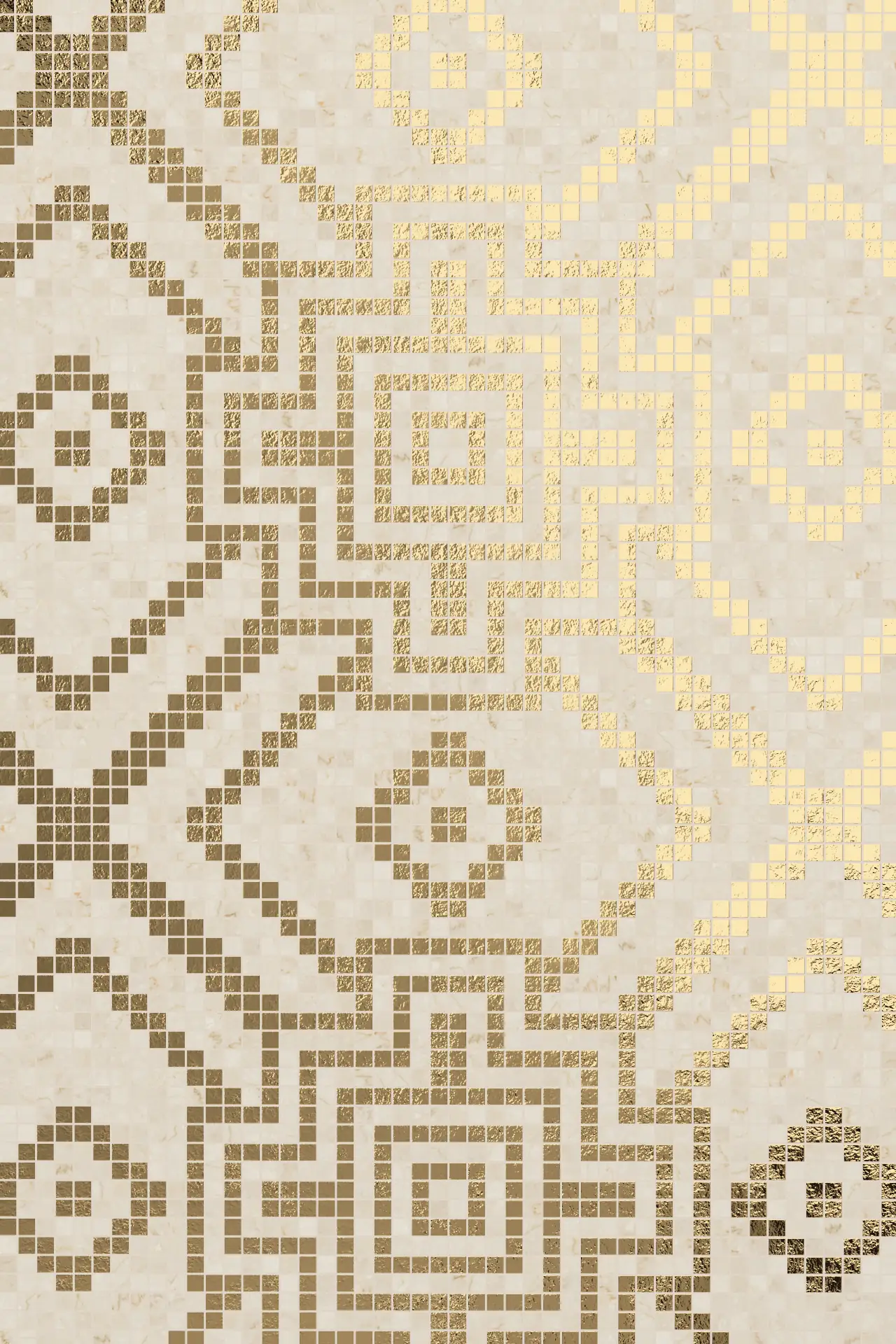 Star Botticino Oro Mosaic