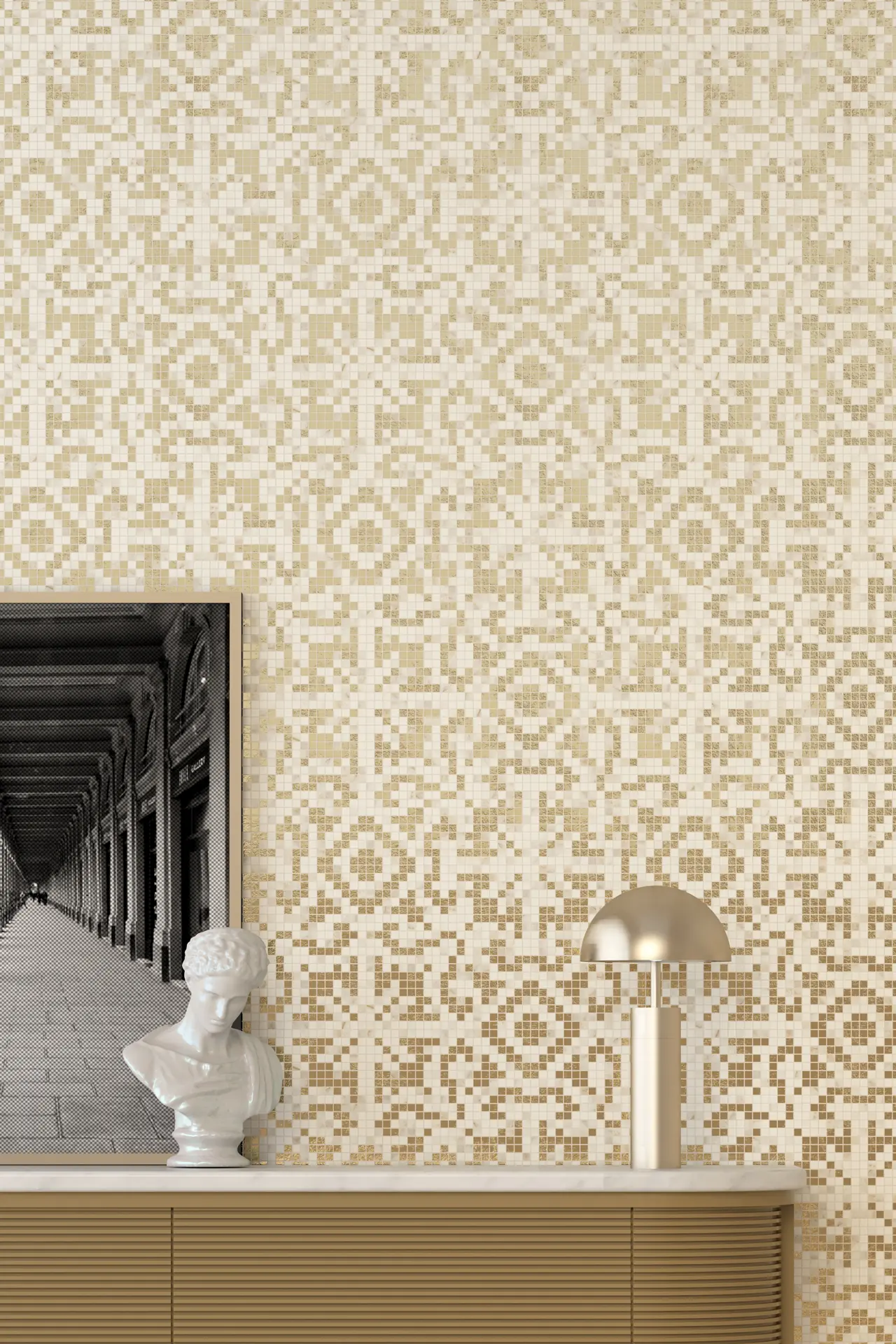 Weave Calacatta Oro Mosaic