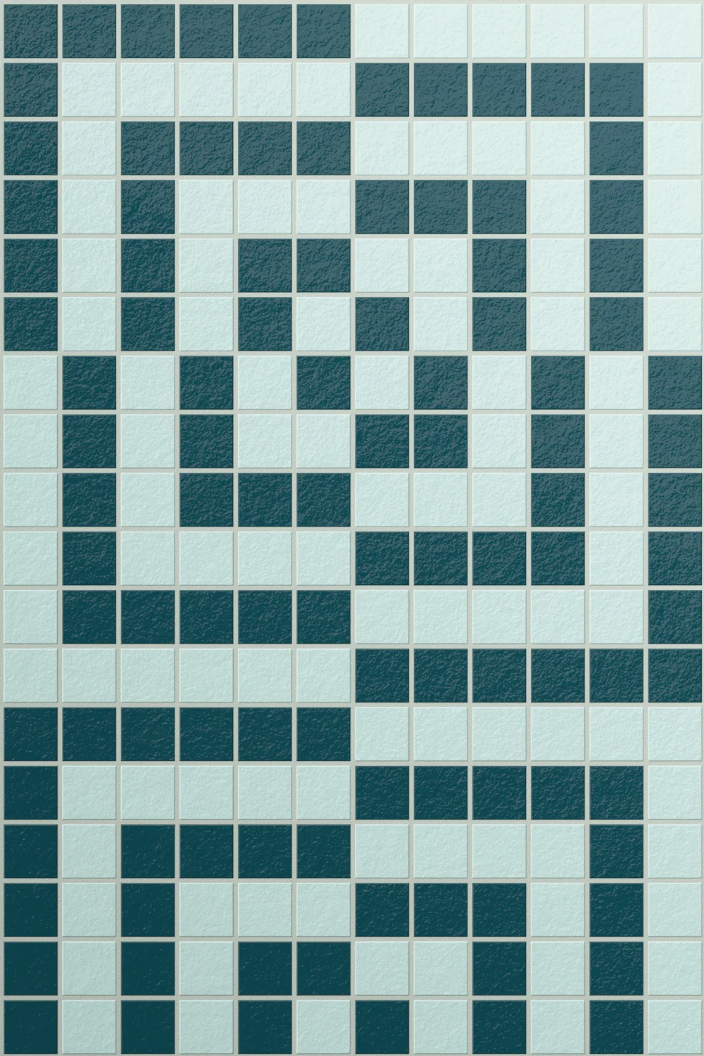 Milano Glass Checkmate Acqua Mosaic