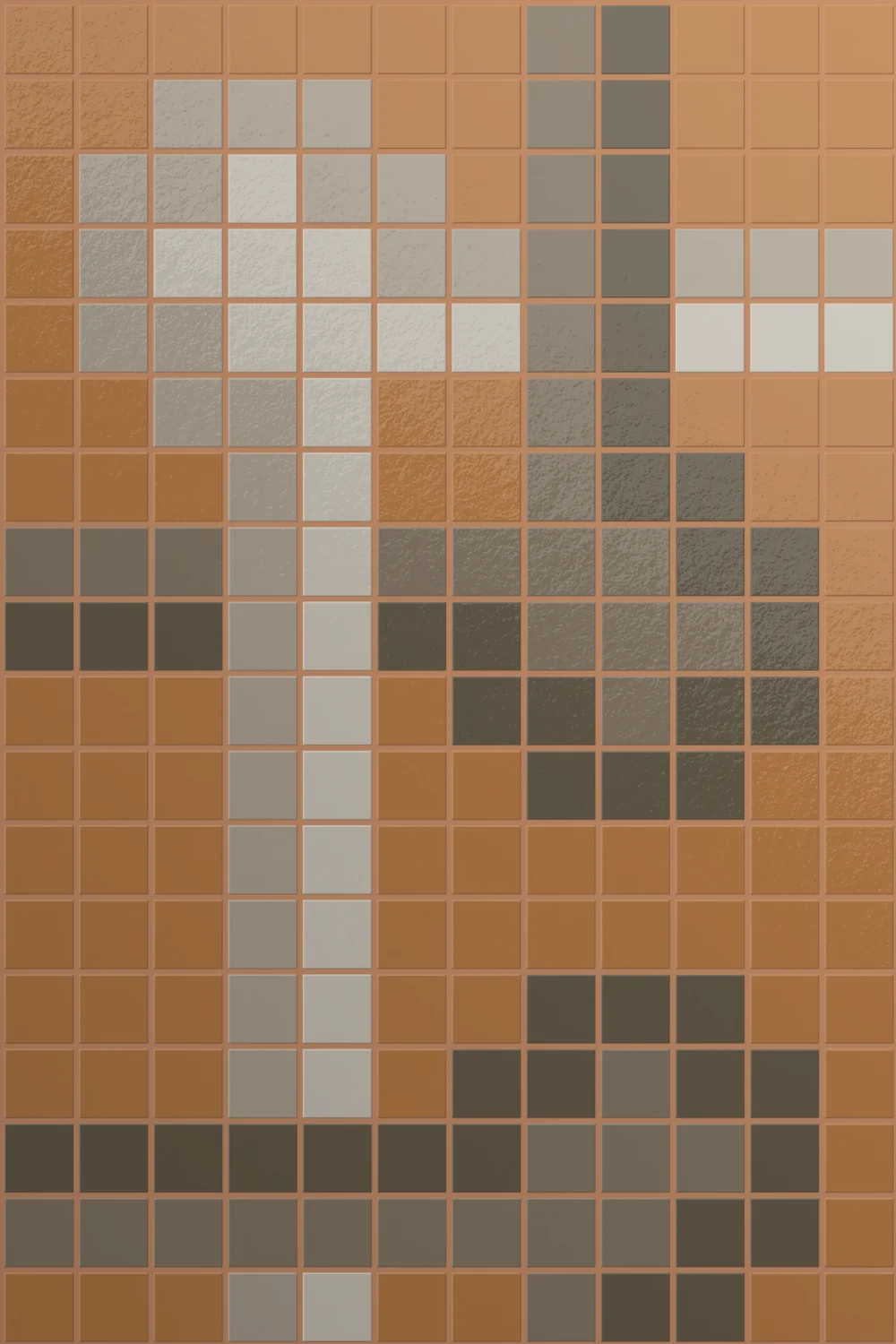 Milano Glass Knot Miele Mosaic