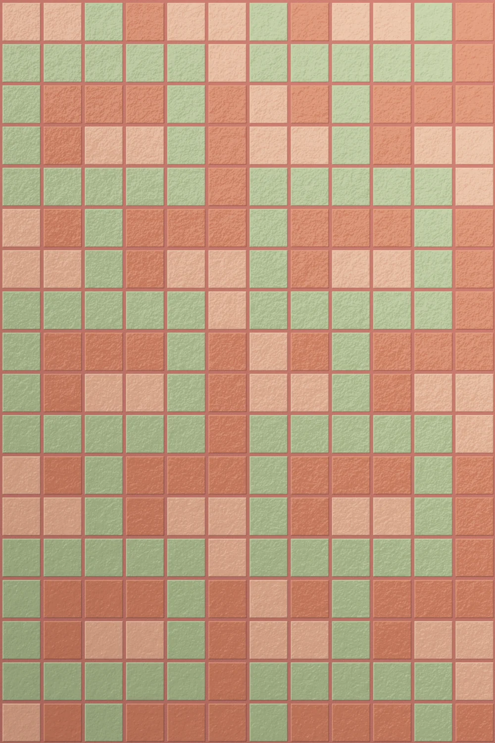 Milano Glass Links Peach Mosaic