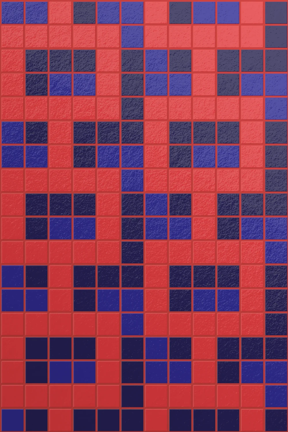 Milano Glass Links Rosso Mosaic