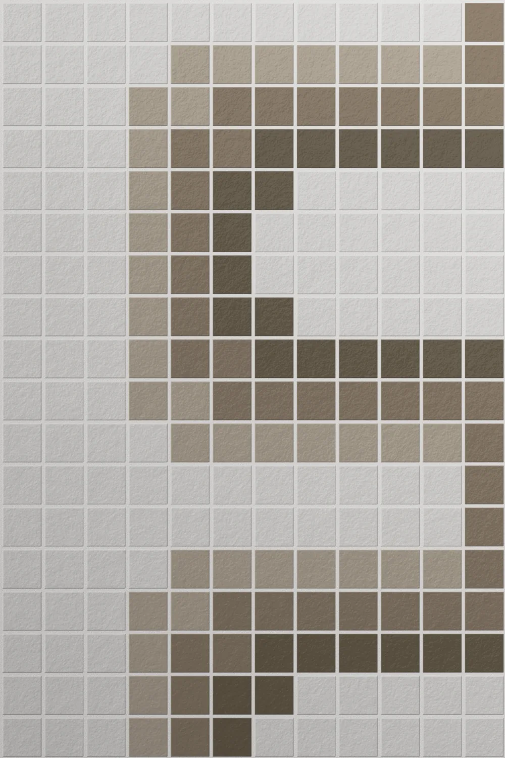 Milano Glass Loop Moleskin Mosaic