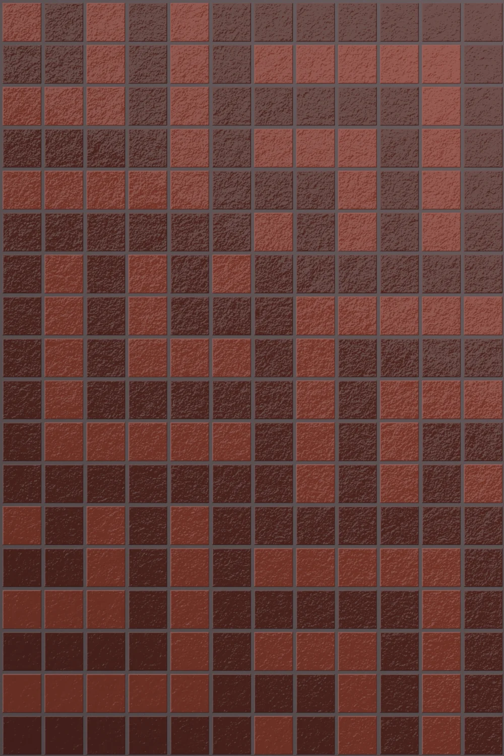 Milano Glass Overlap Borgogna Mosaic