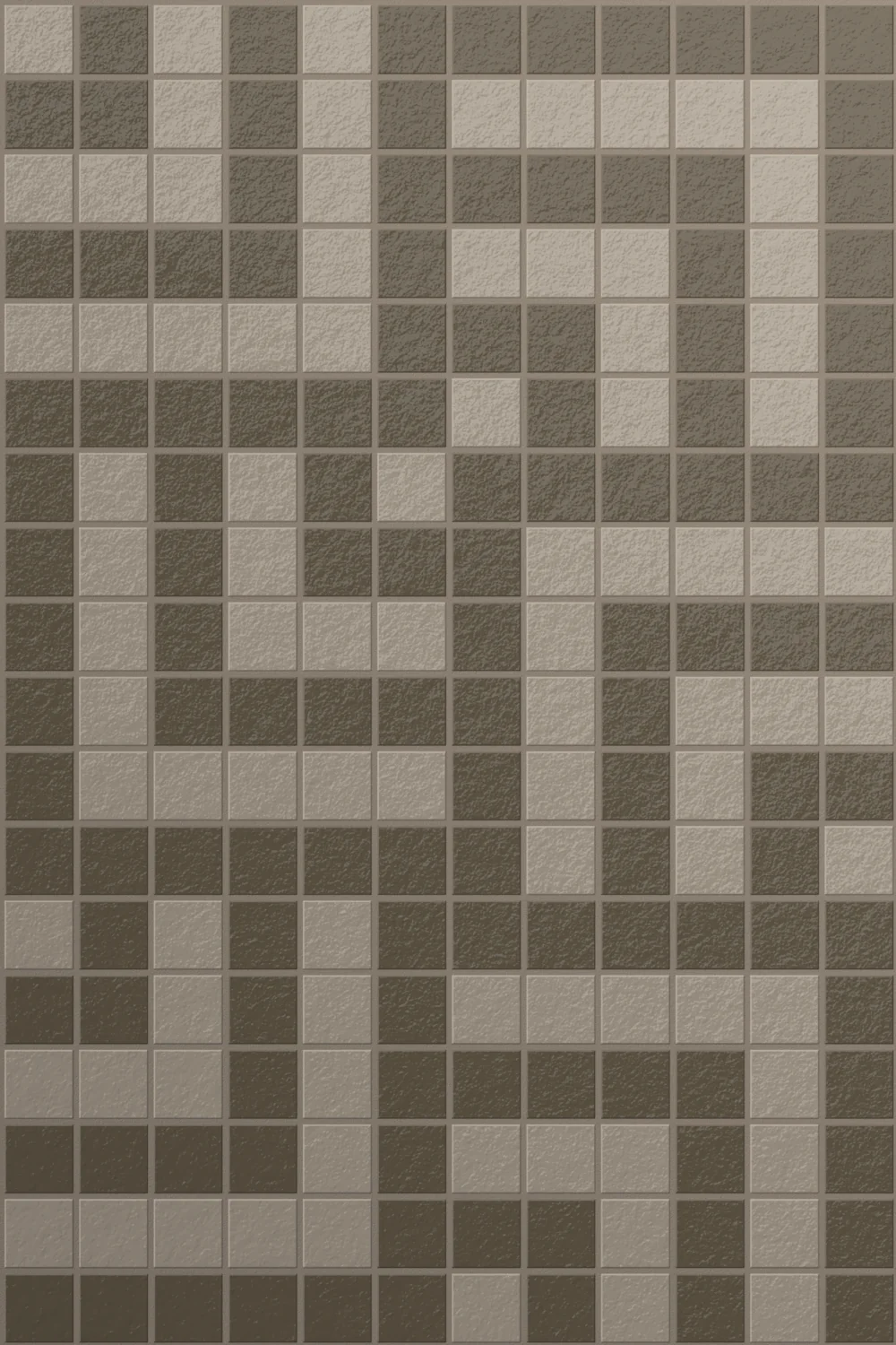 Milano Glass Overlap Marron Mosaic