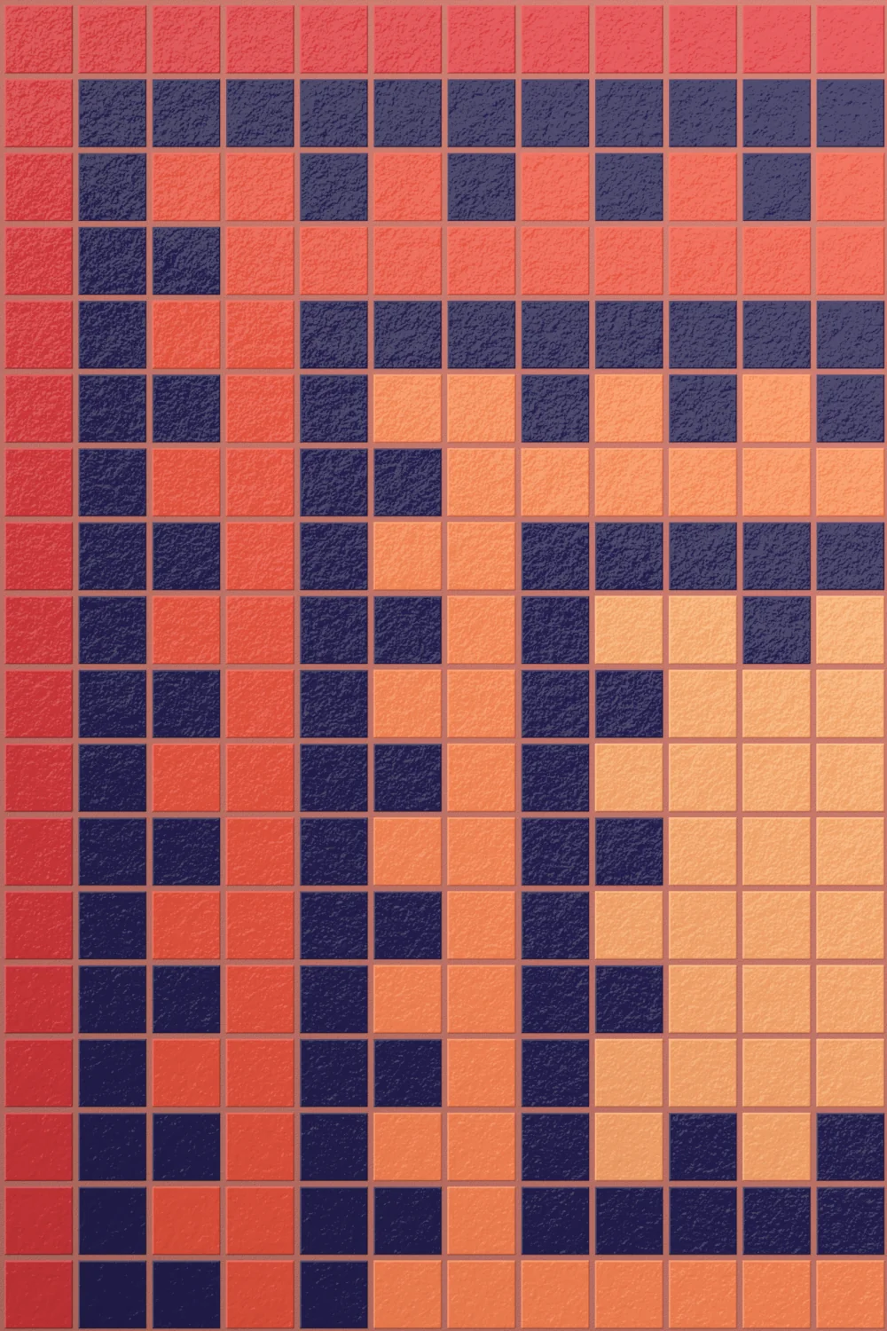 Milano Glass Tapi Rosso Mosaic