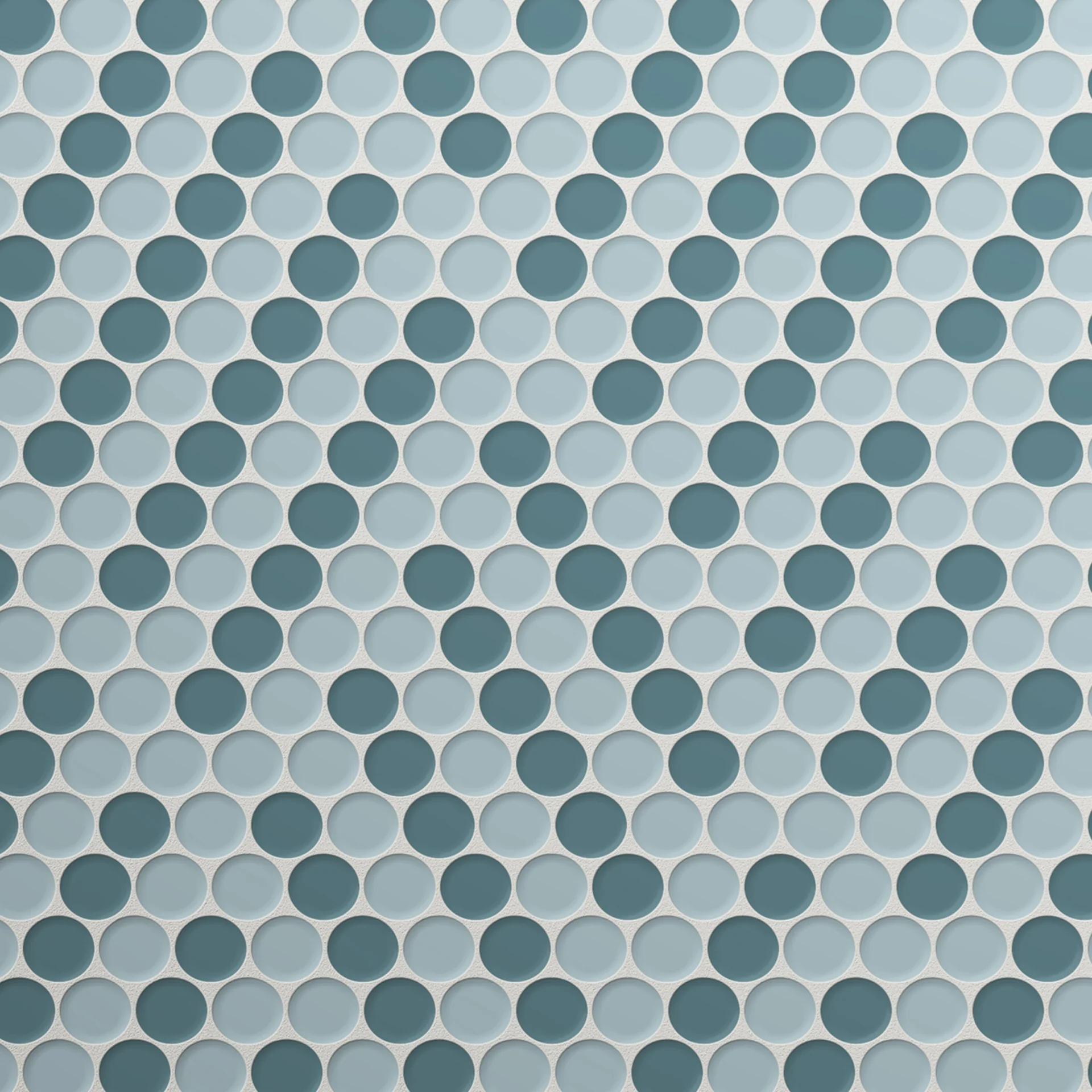 Moranci Glass Cricket Aqua Mosaic