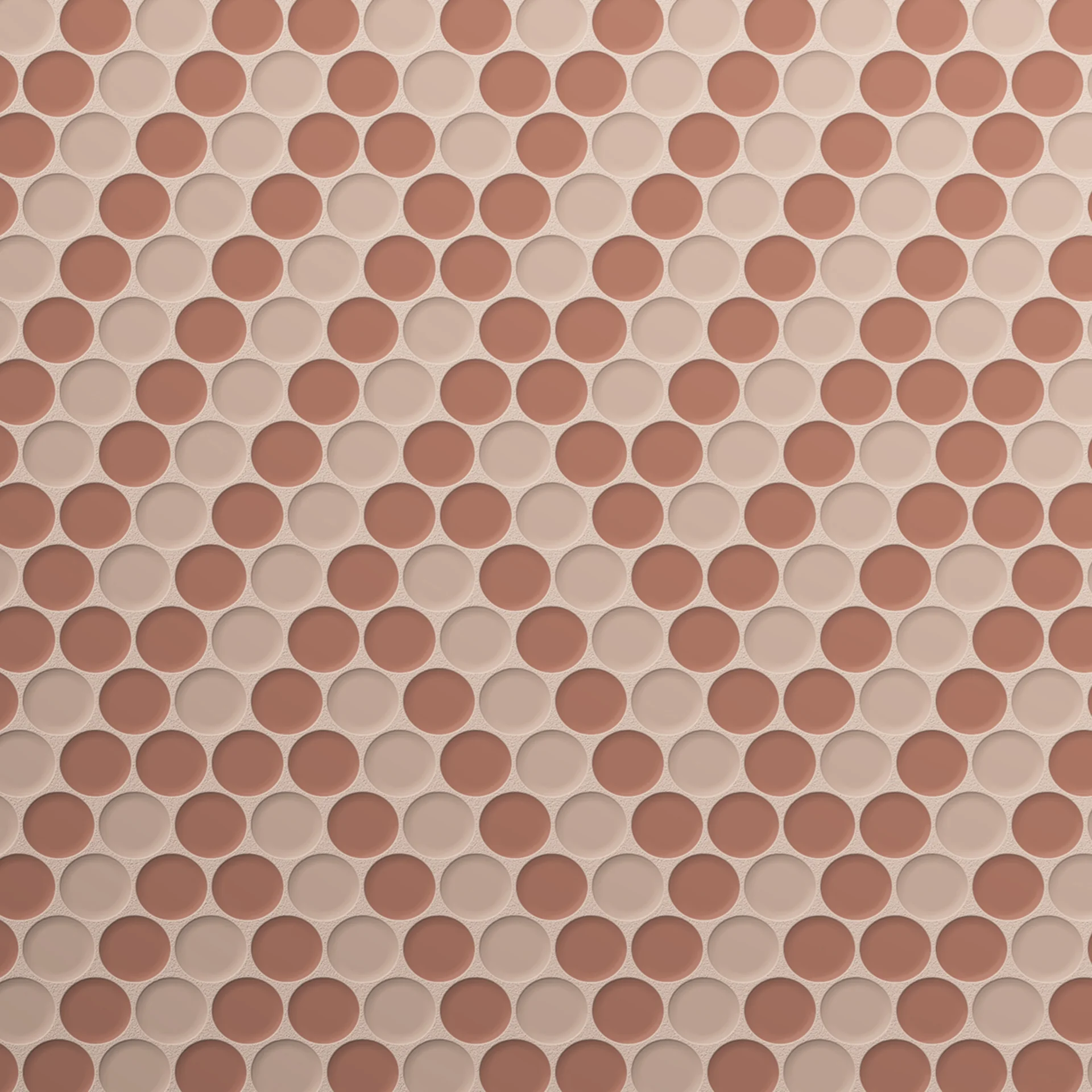 Moranci Glass Cricket Coral Mosaic