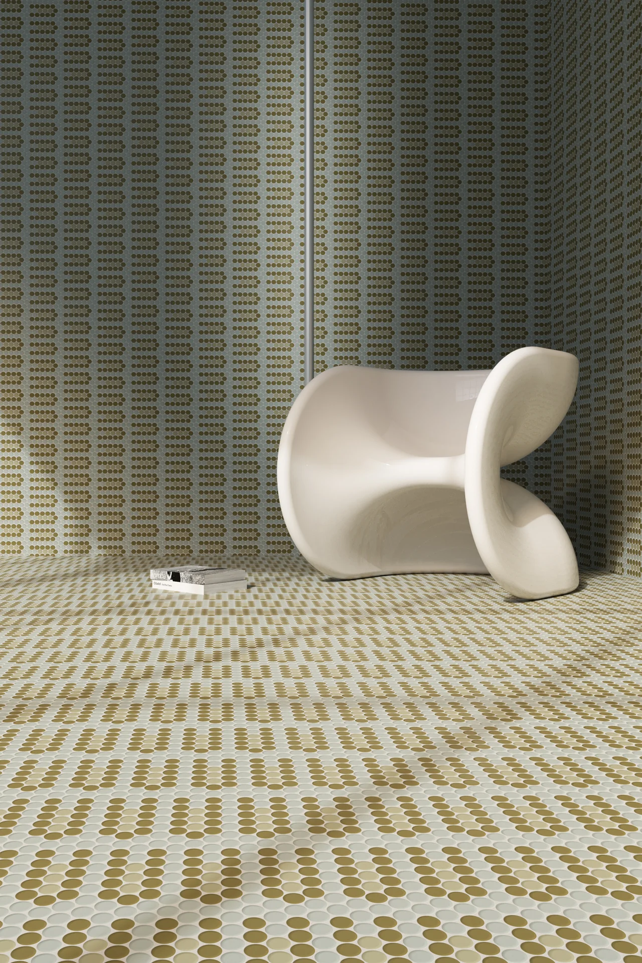 Moranci Glass Dart Pistachio Mosaic