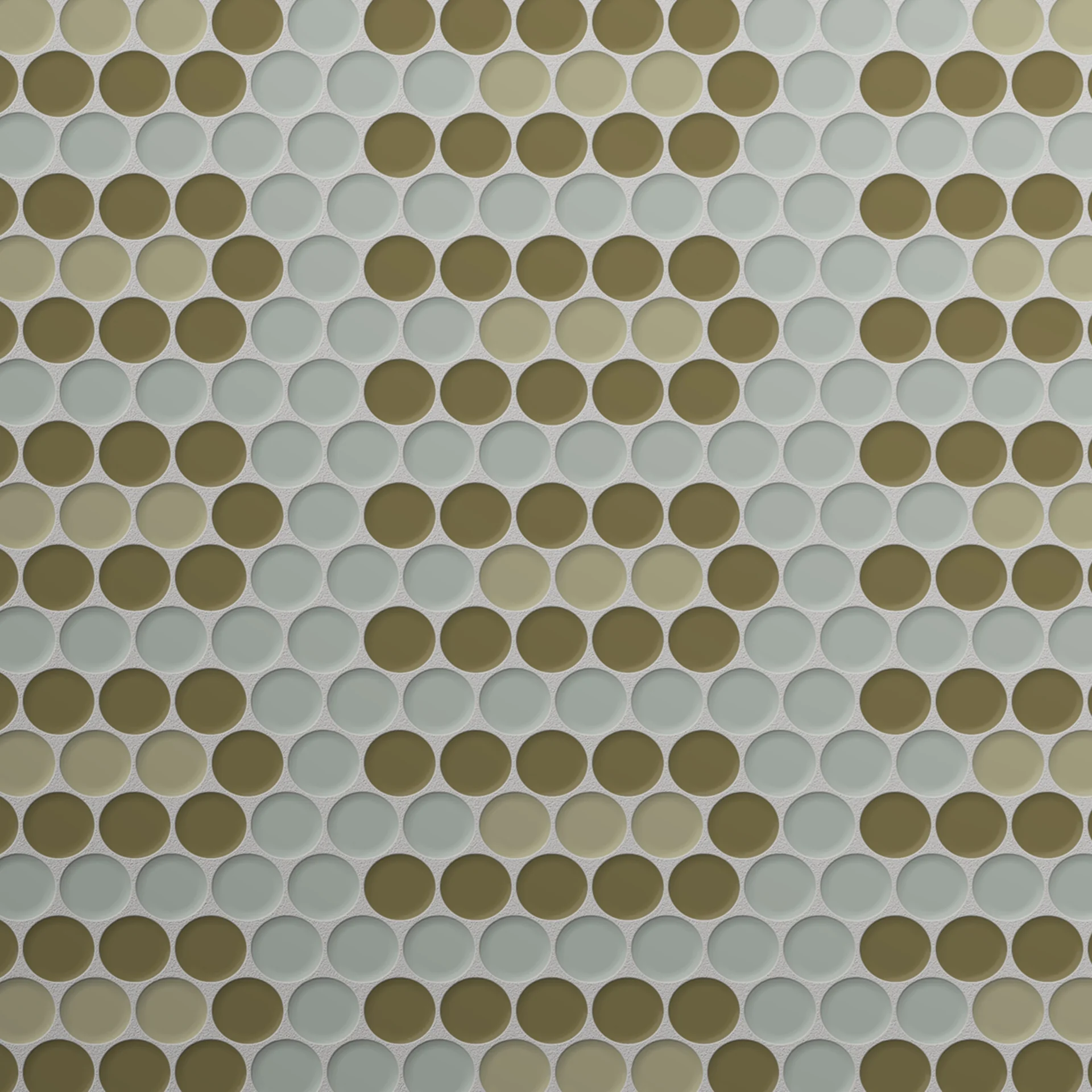 Moranci Glass Dart Pistachio Mosaic