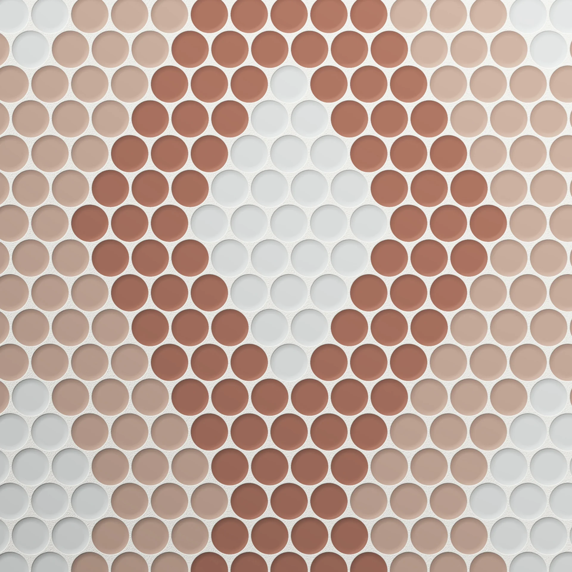 Moranci Glass Diamond Coral Mosaic