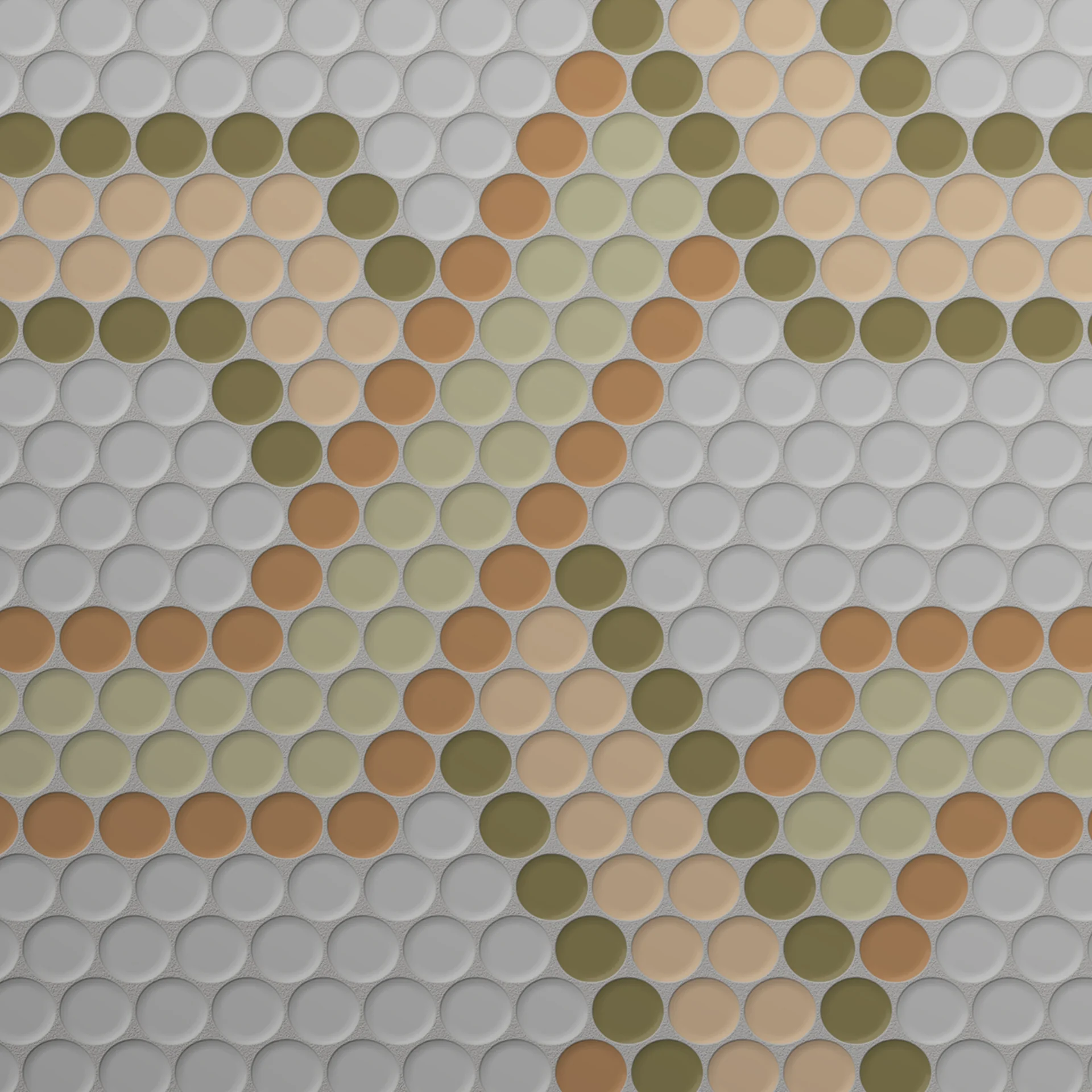 Moranci Glass Escalate Citrus Mosaic