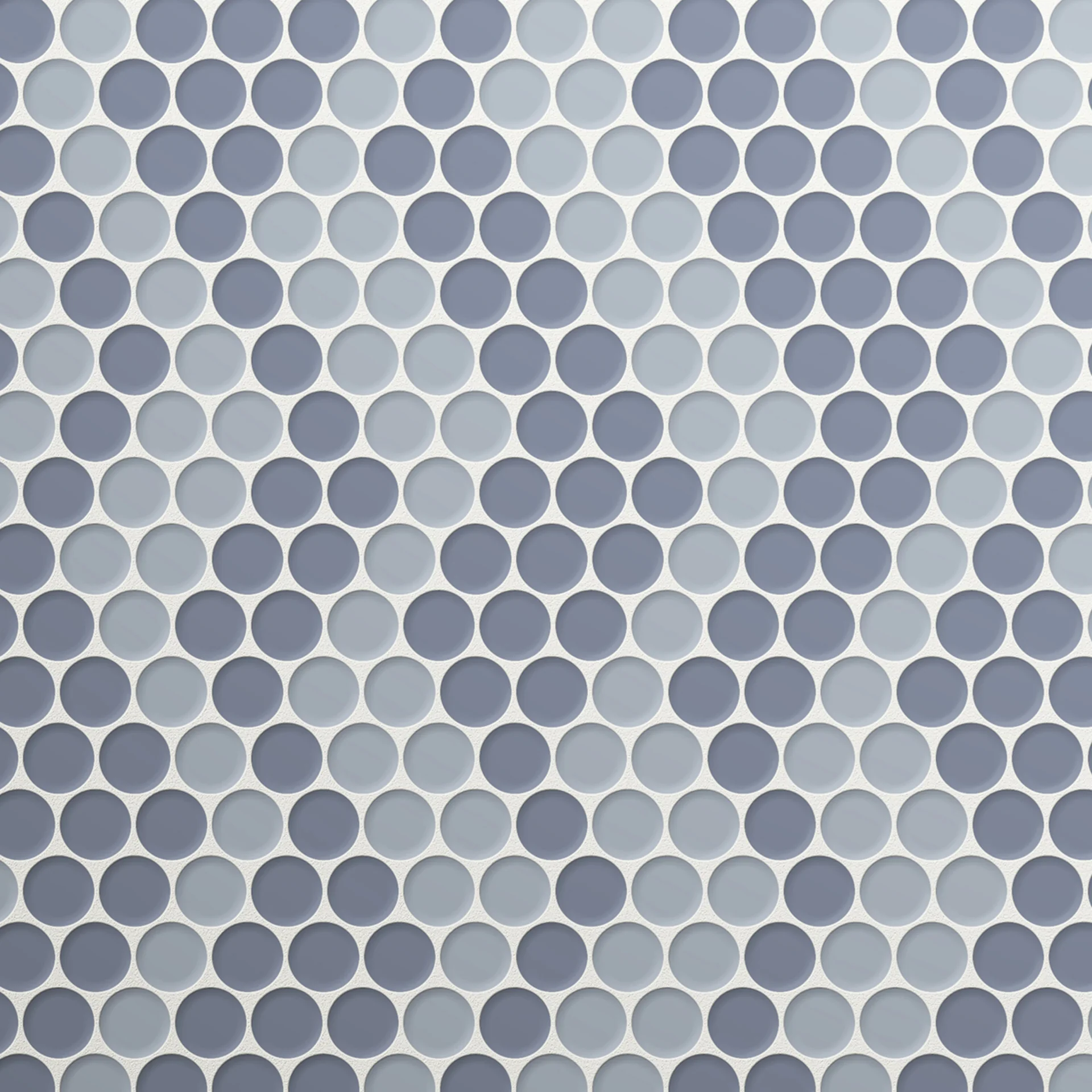 Moranci Glass Flow Periwinkle Mosaic