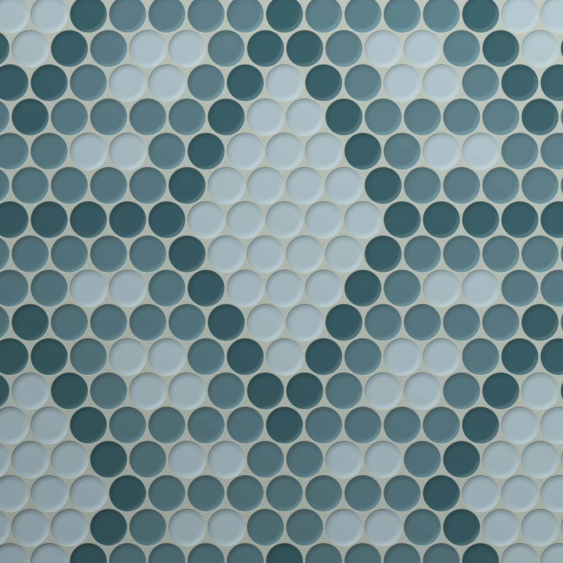 Moranci Glass Fold Aqua Mosaic