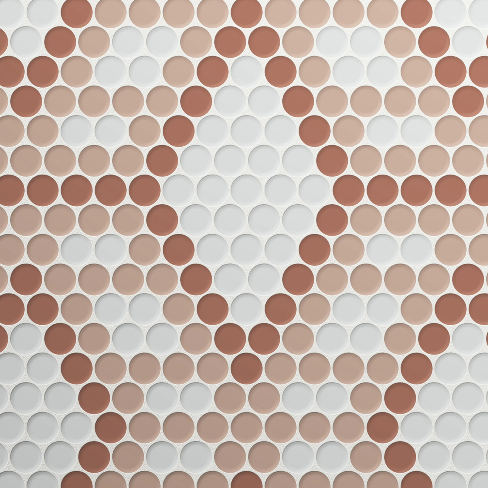 Moranci Glass Fold Coral Mosaic
