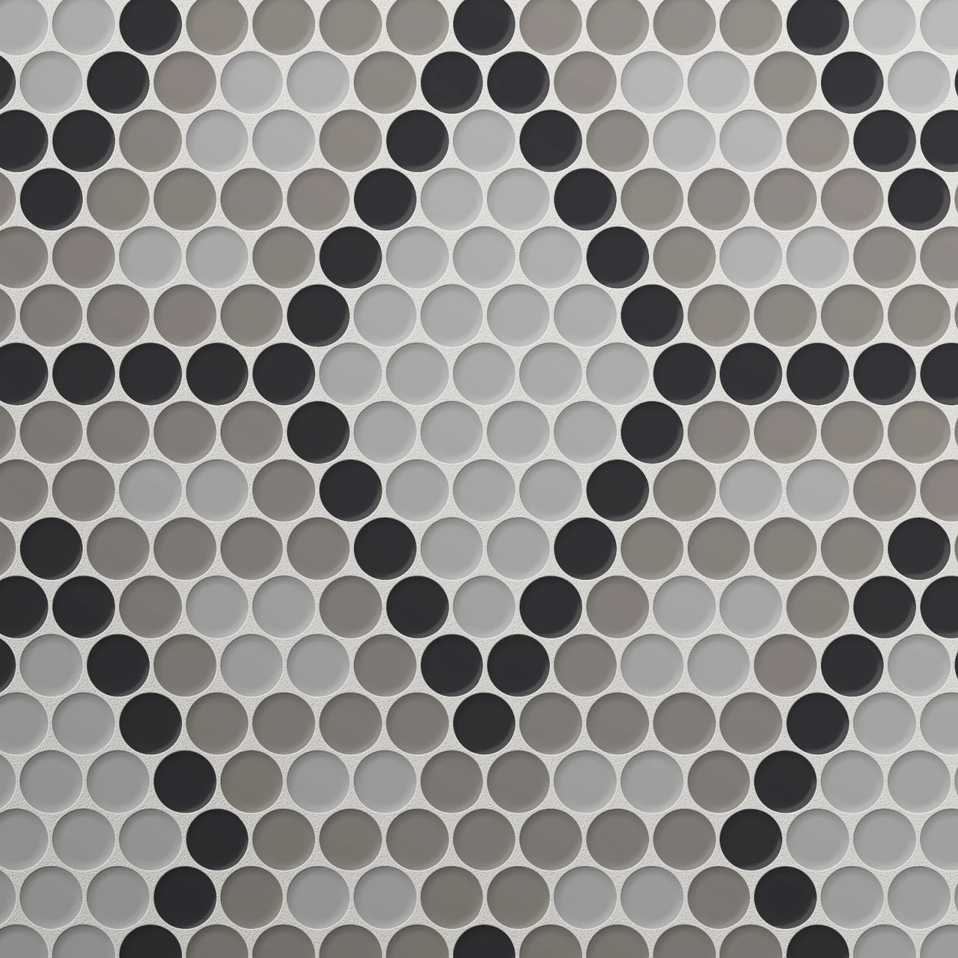 Moranci Glass Fold Fango Mosaic