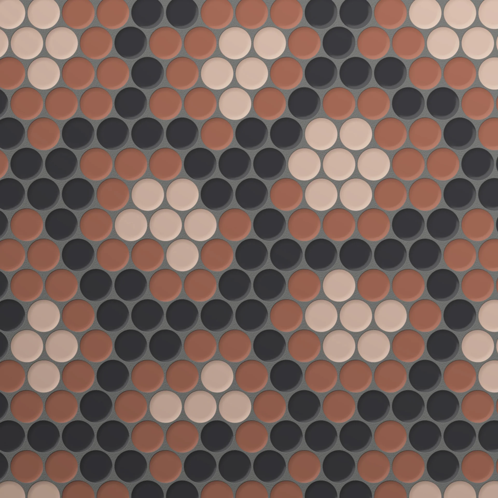 Moranci Glass Leopard Rust Mosaic