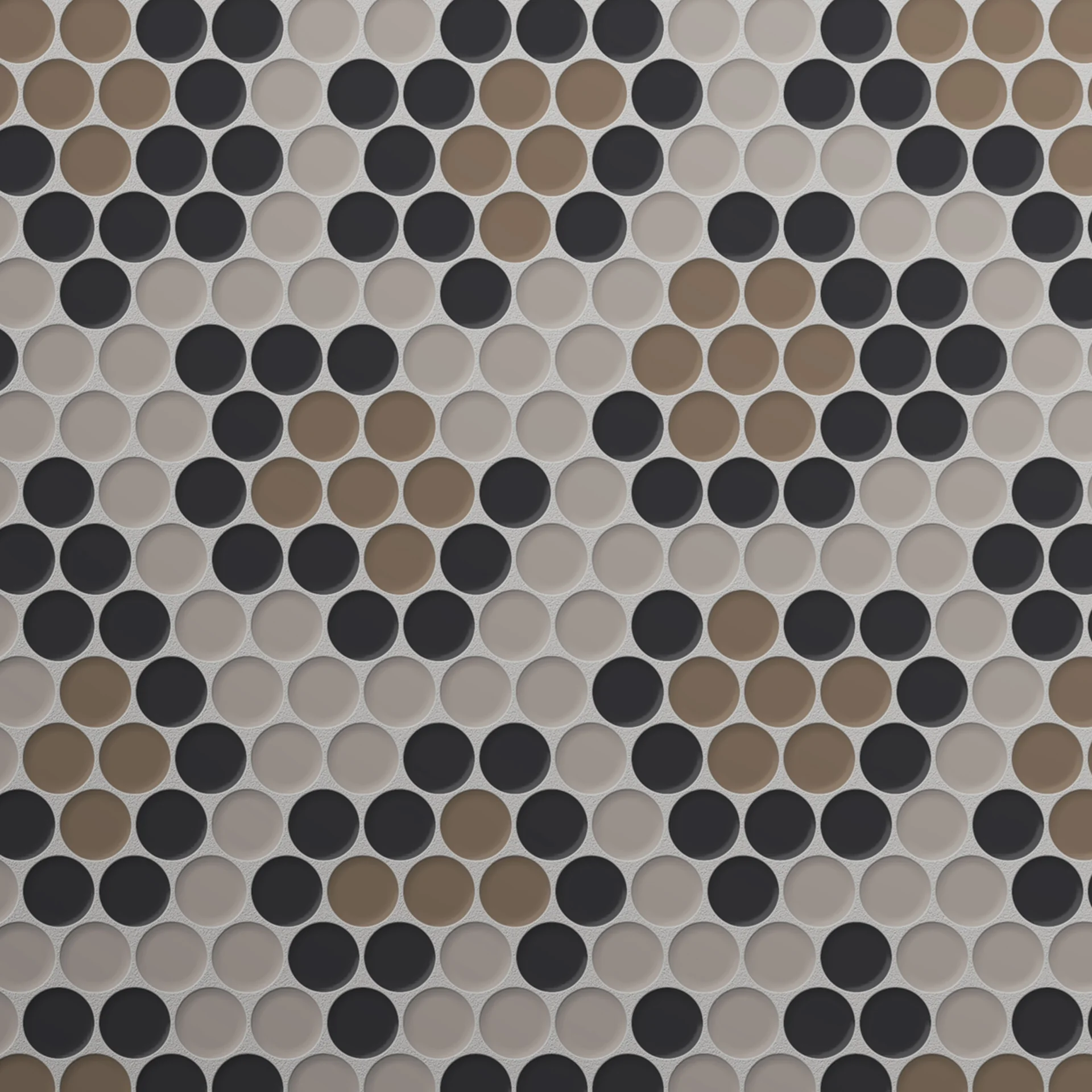 Moranci Glass Leopard Fango Mosaic