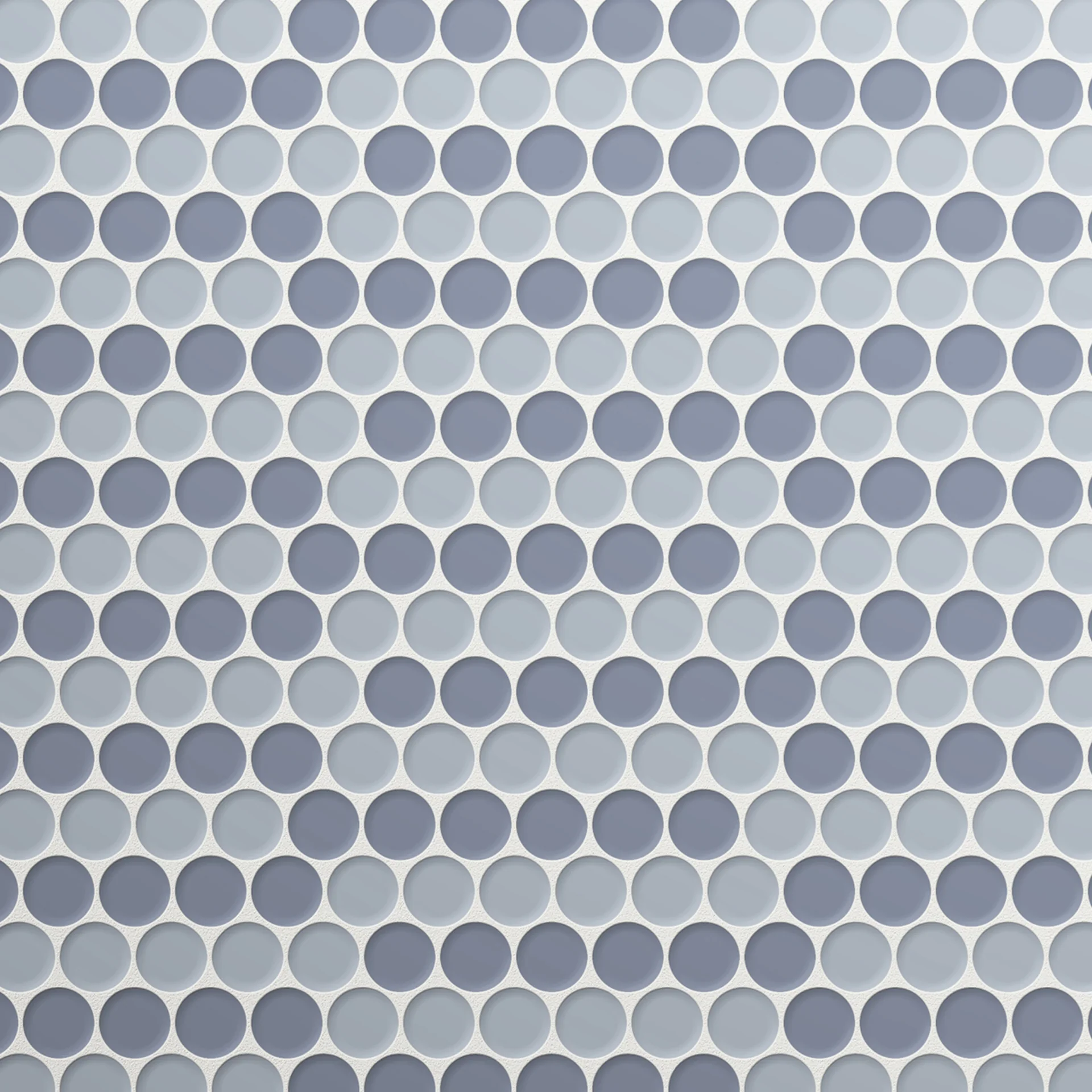 Moranci Glass Links Periwinkle Mosaic