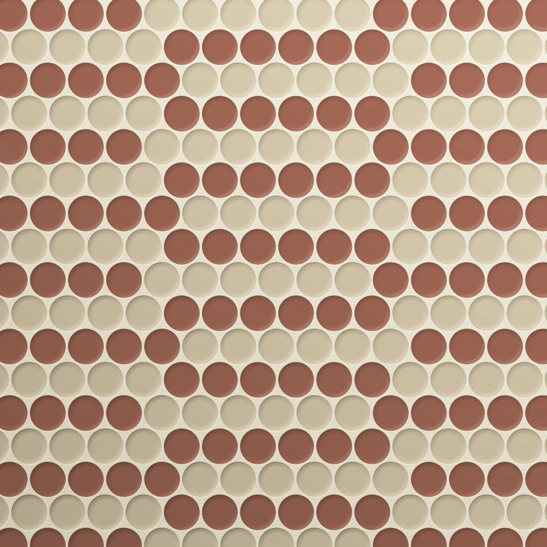 Moranci Glass Links Rust Mosaic